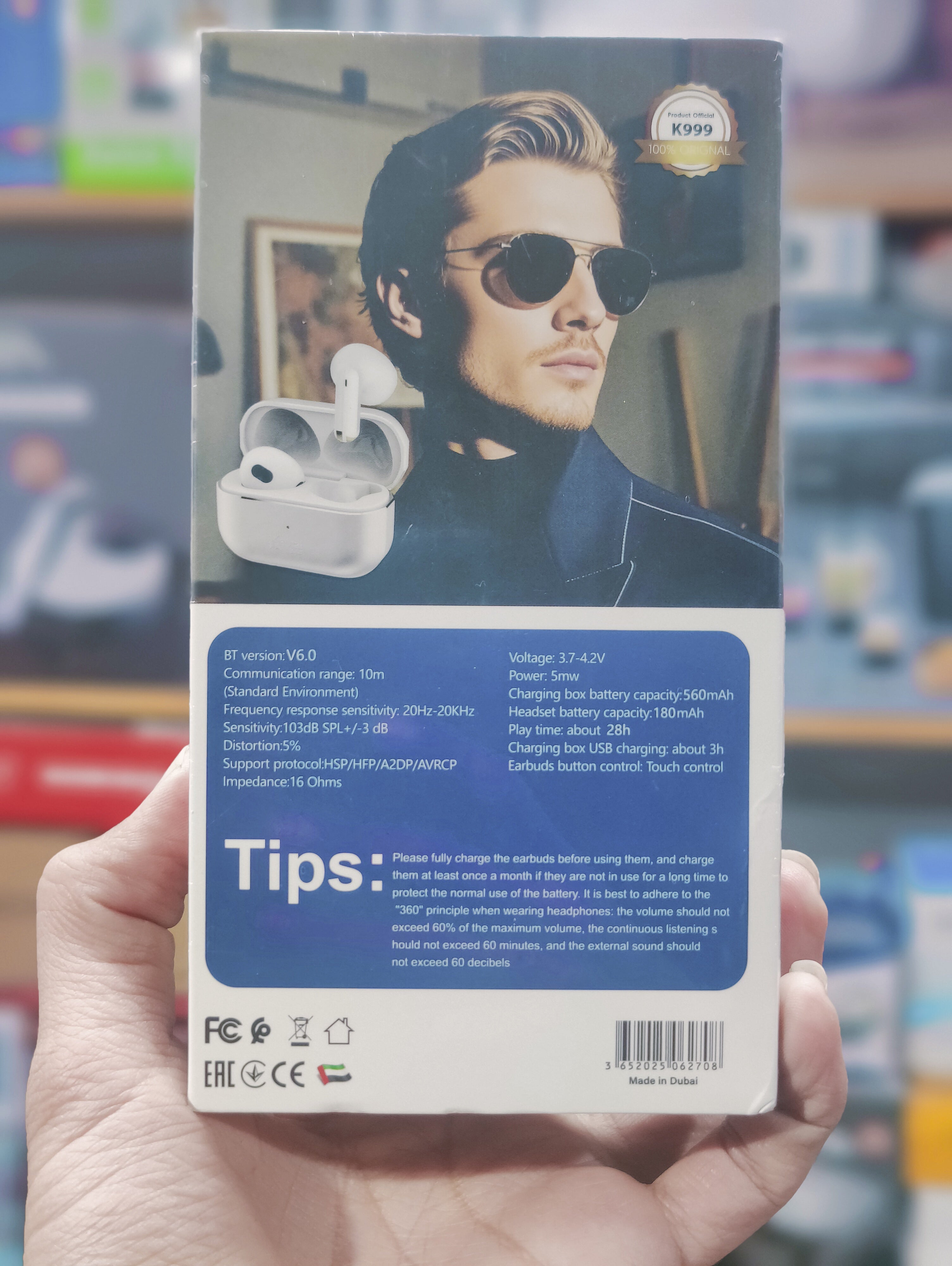 Kamal Metal Pure Earbuds K999