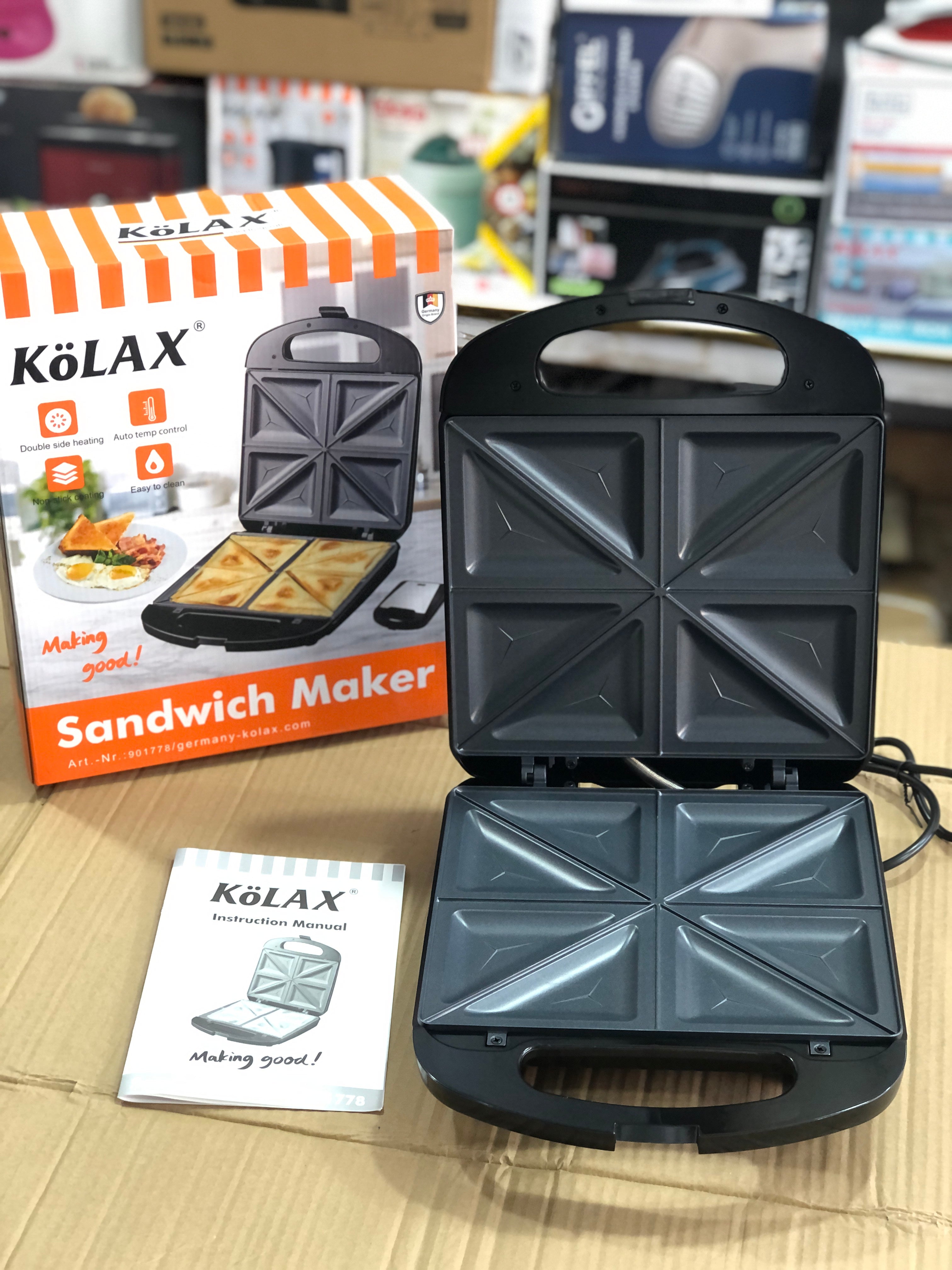 kolax 8 Slices Sandwich Maker