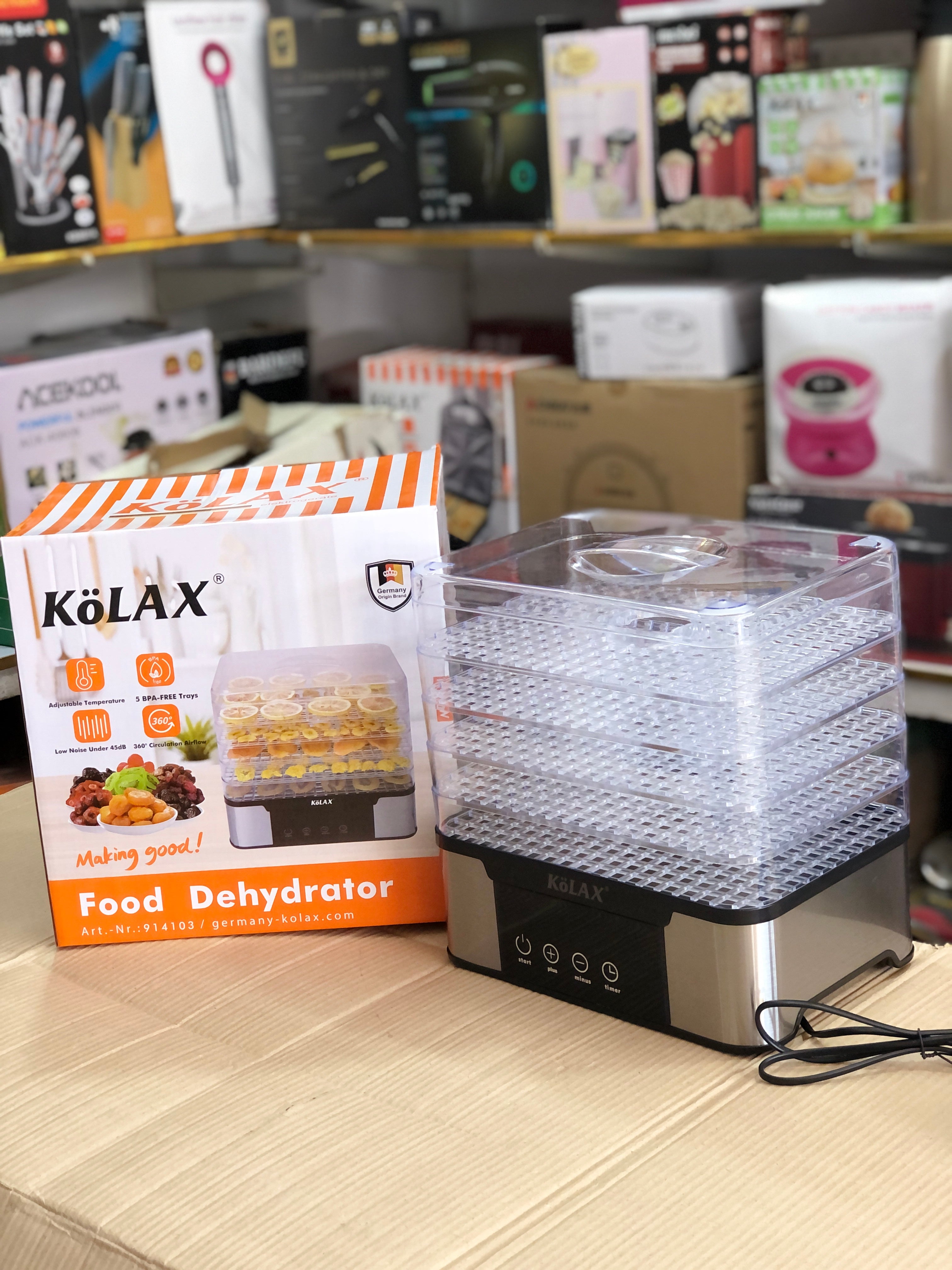 Kolax 5 Tray Food Dehydrator 914103