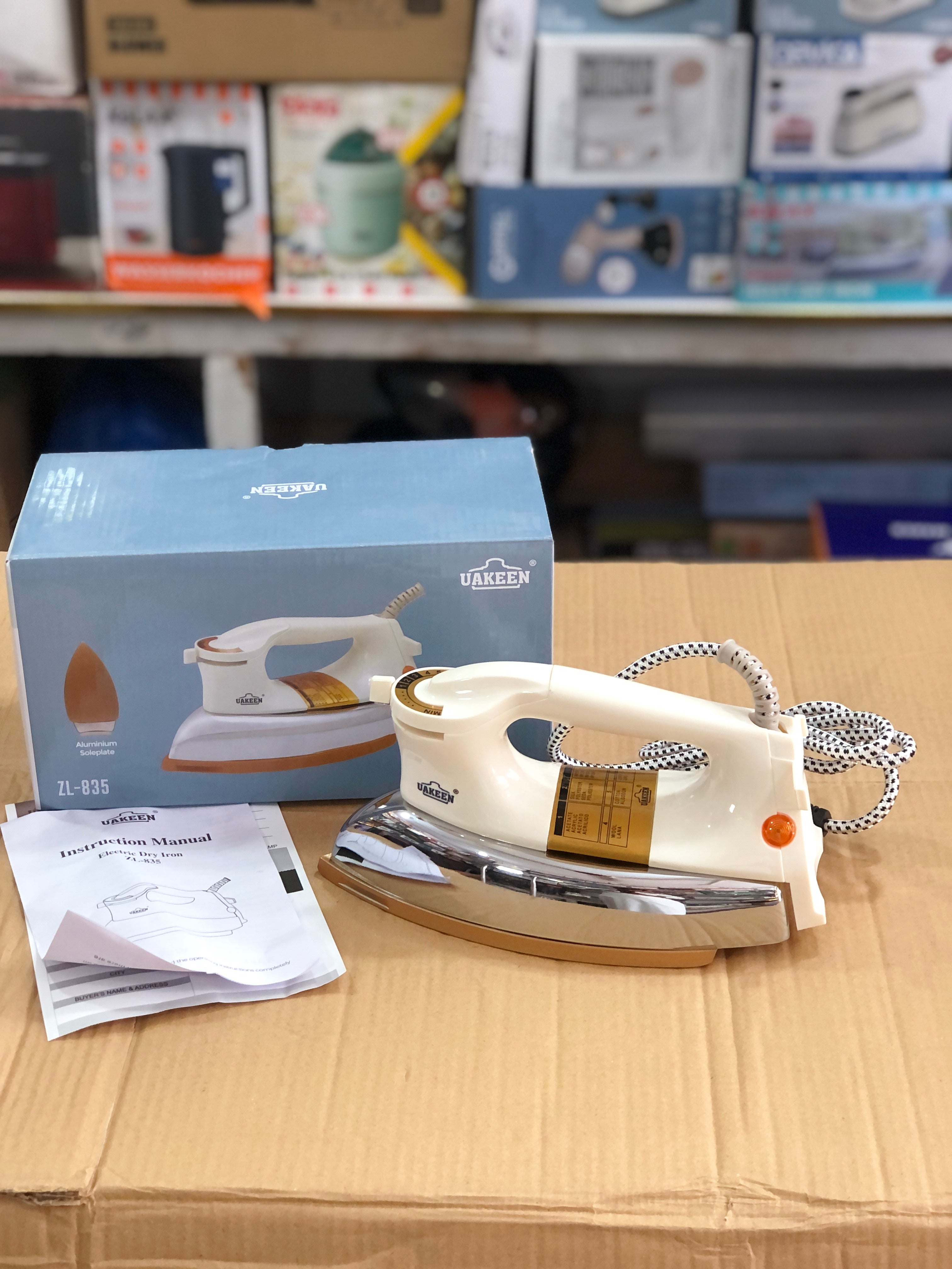 Uakeen Electric Dry Iron ZL-835