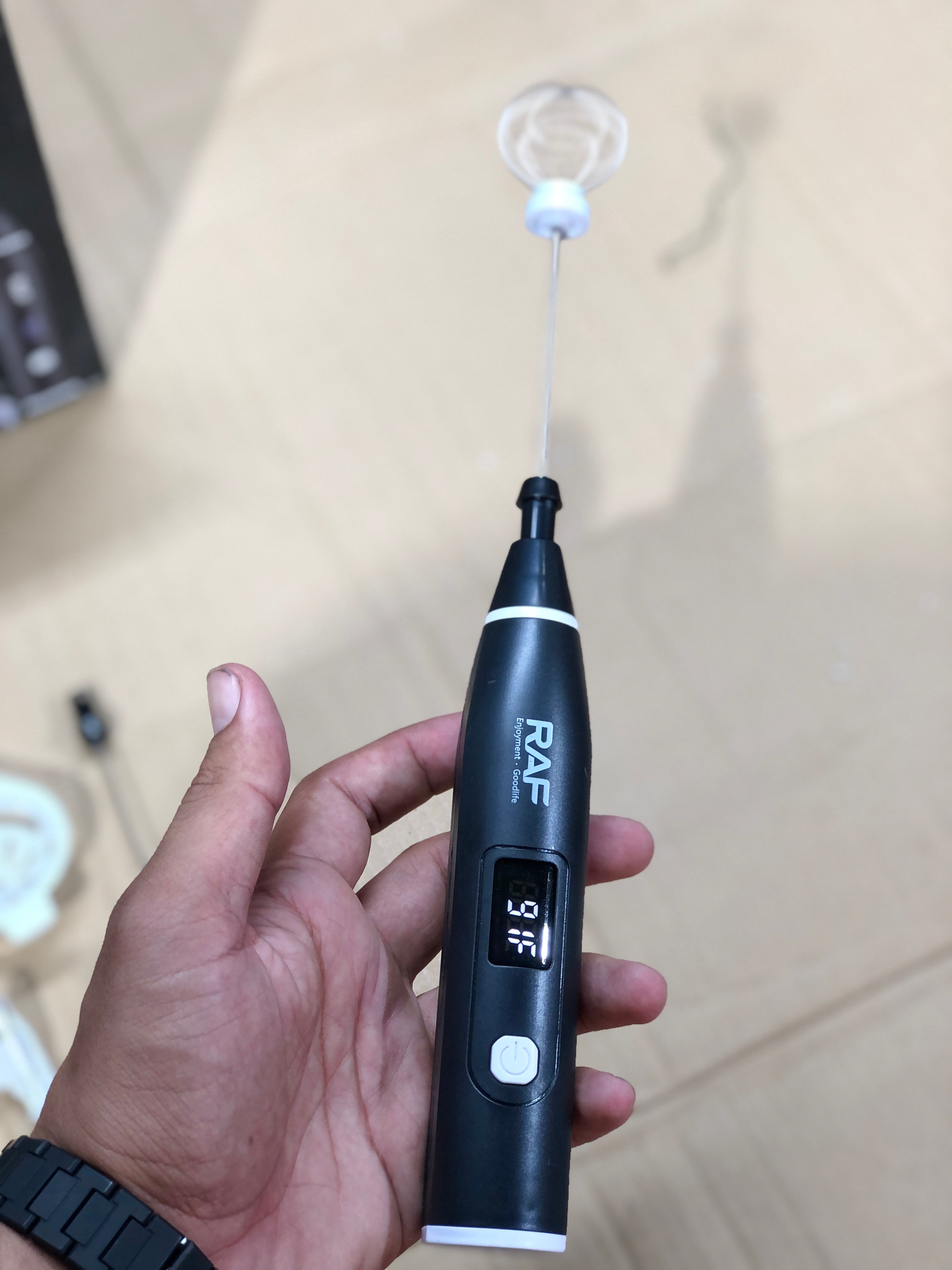 Raf 3 in 1 Milk Coffee Frother & Egg Whisker