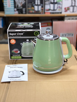 Super Crest L Electric Kettle – Quetta Imports - Main Image