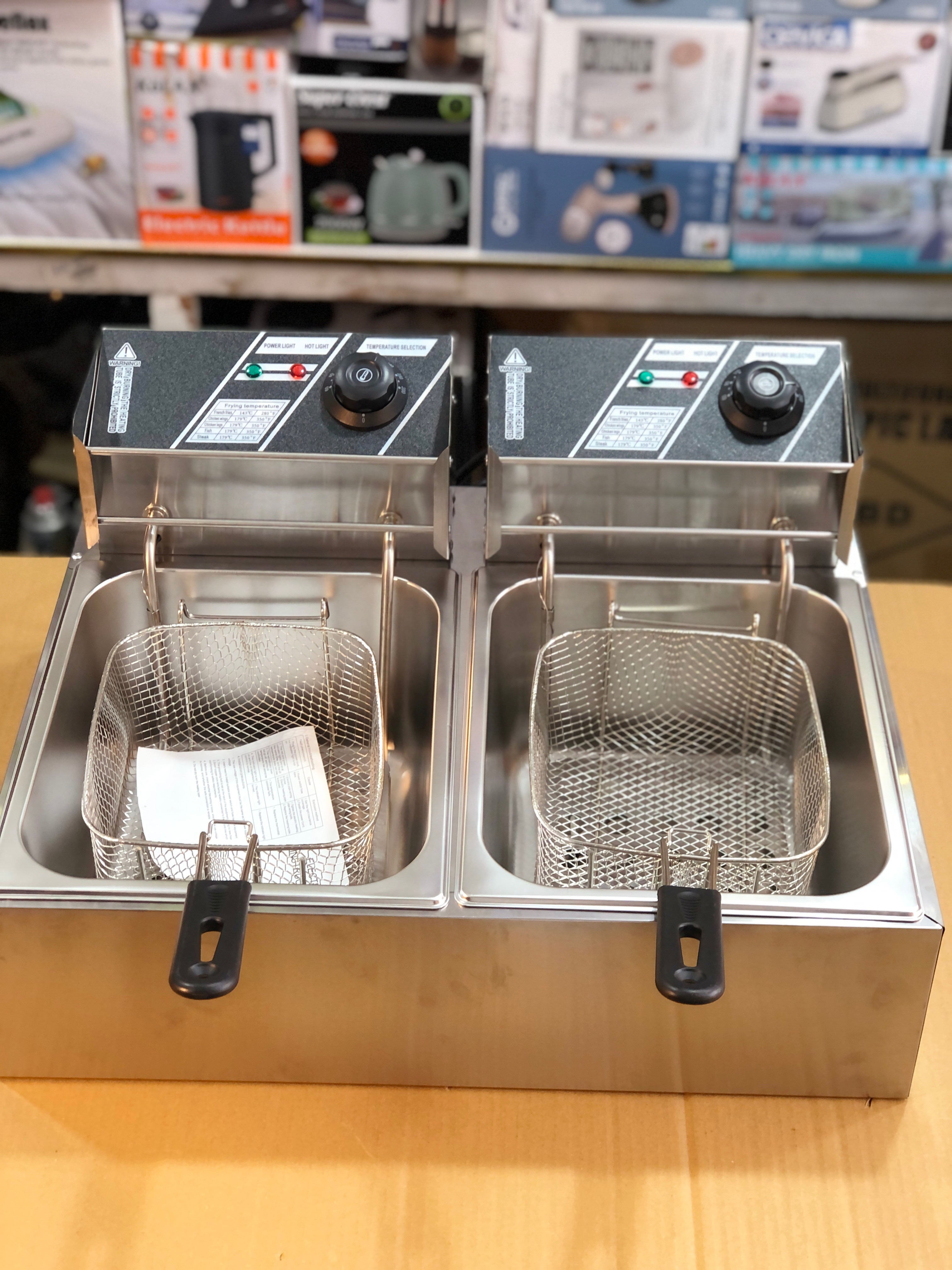 Avinas Double  6.8L+6.8L Deep Fryer AV-668y