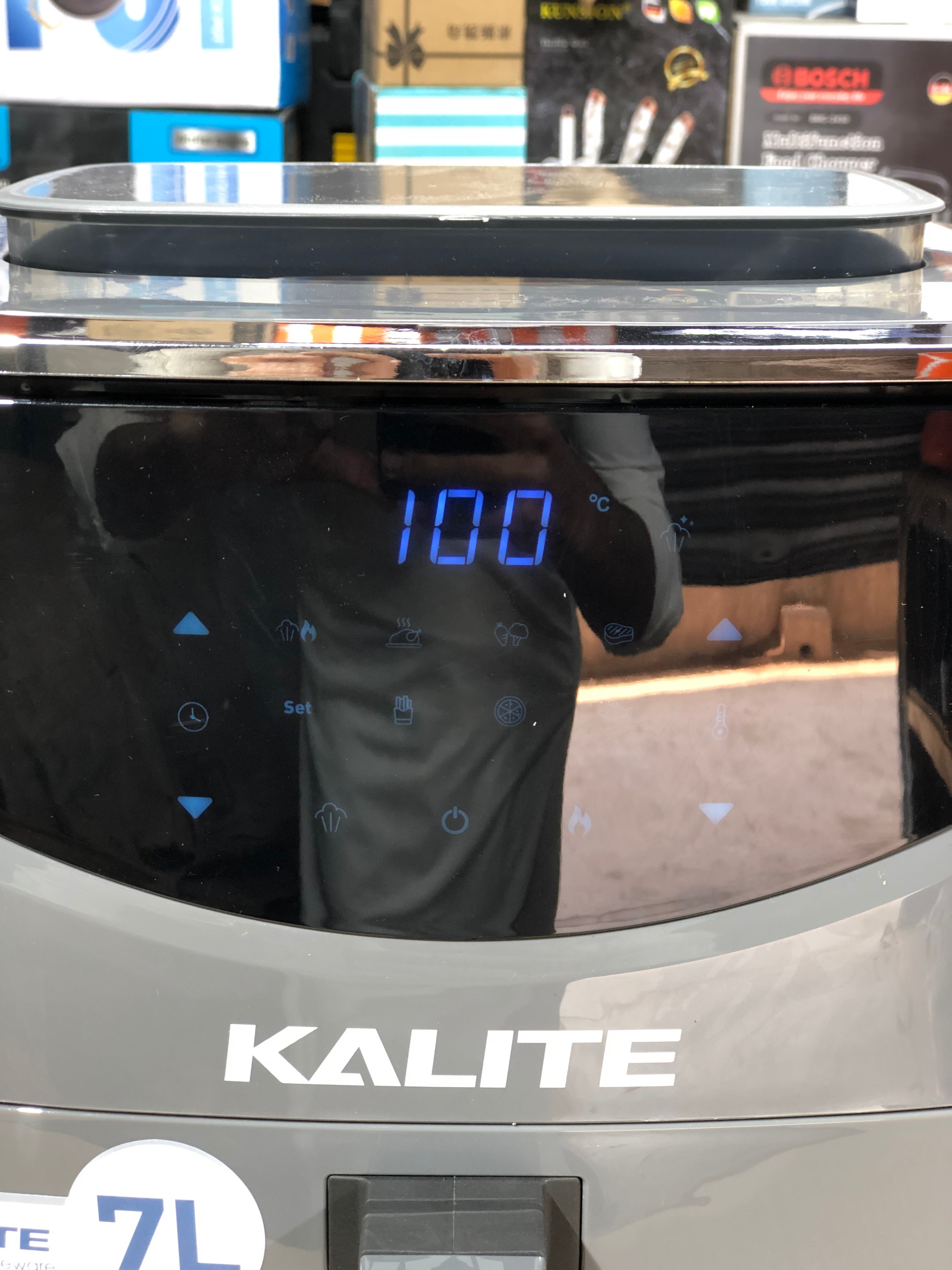 Imported Kalite XXL 7L Digital Steam Air Fryer