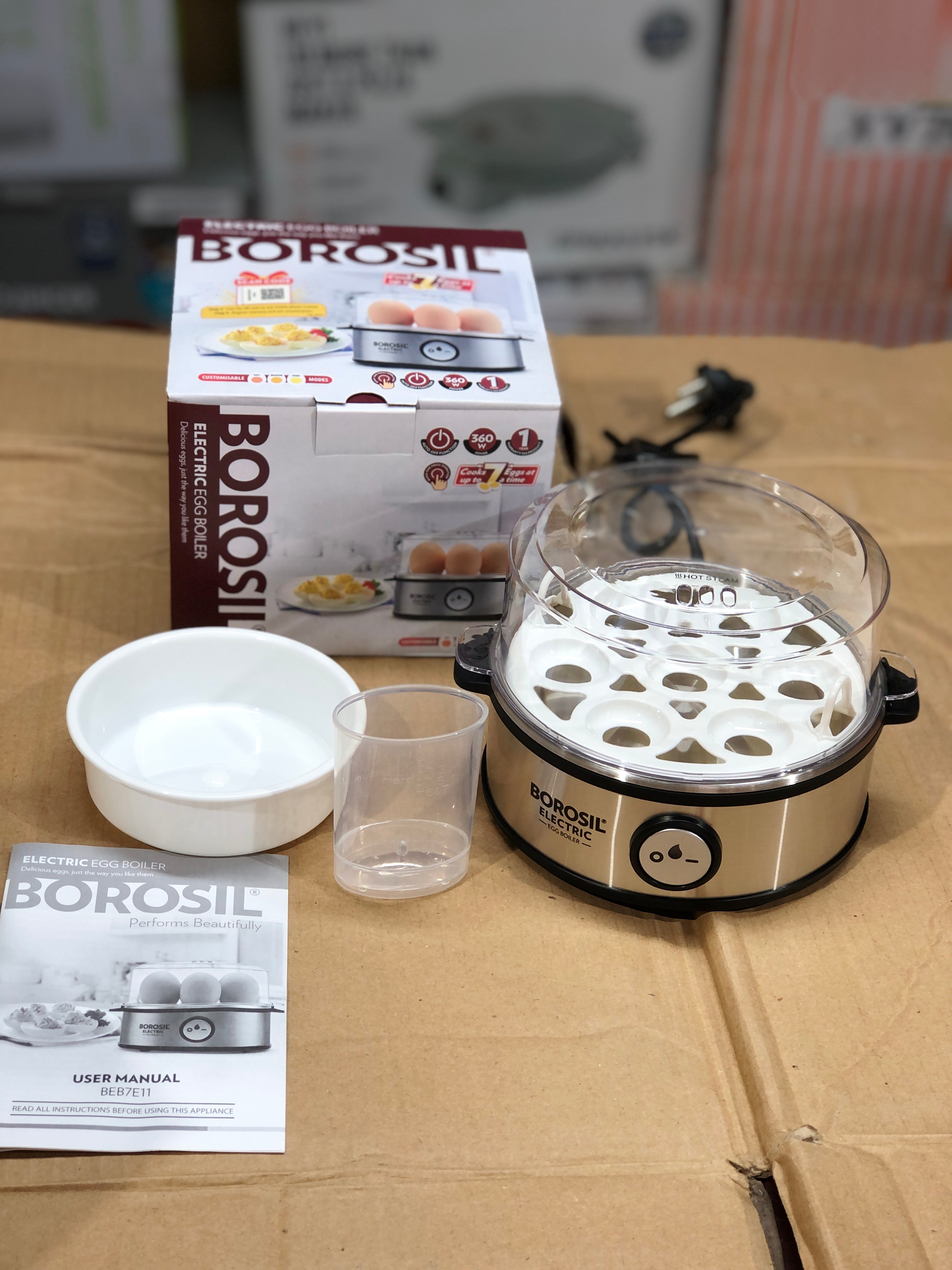 Borosil Electric Egg Boiler E11