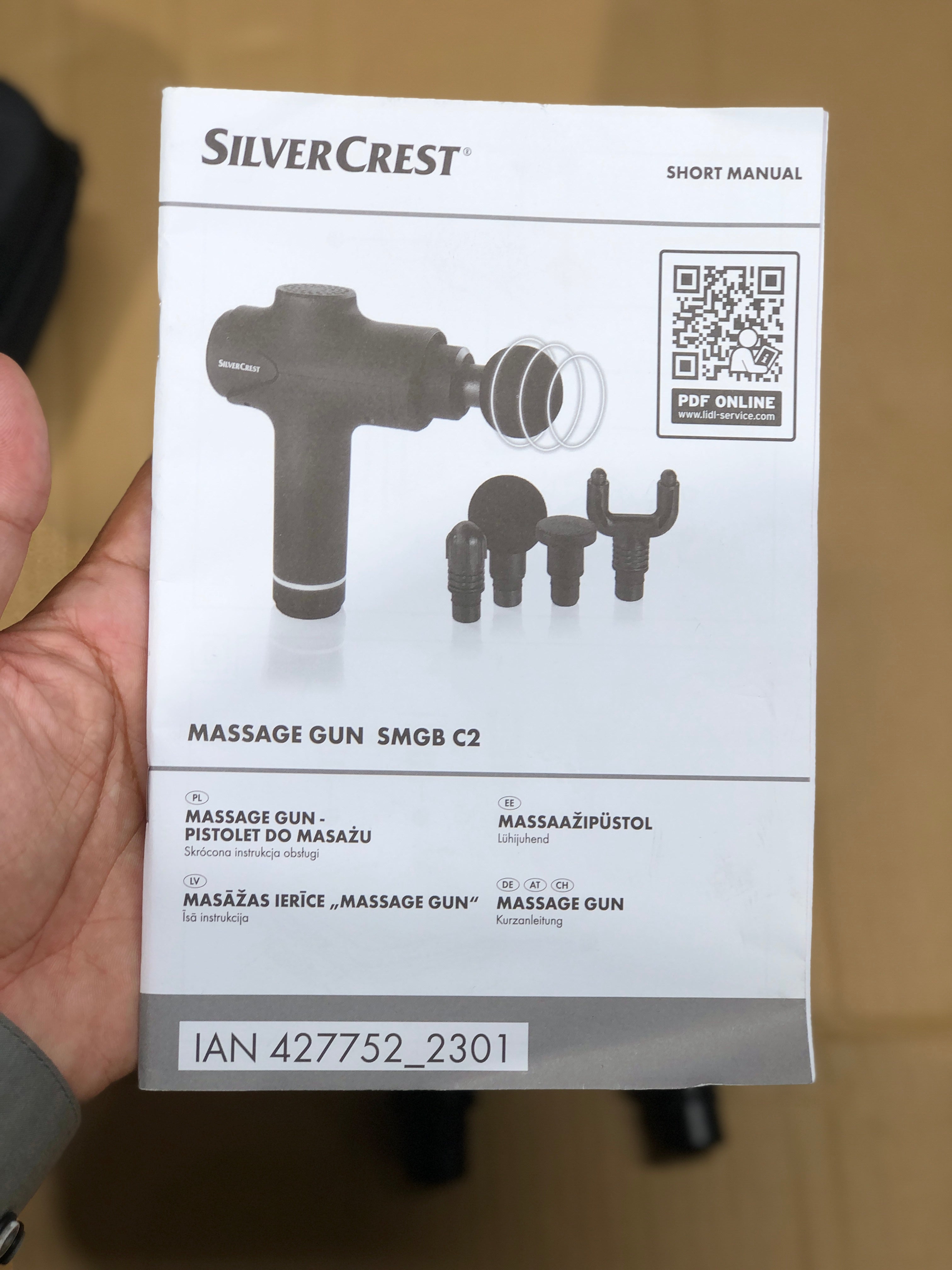 Silver Crest Germany Digital Massager