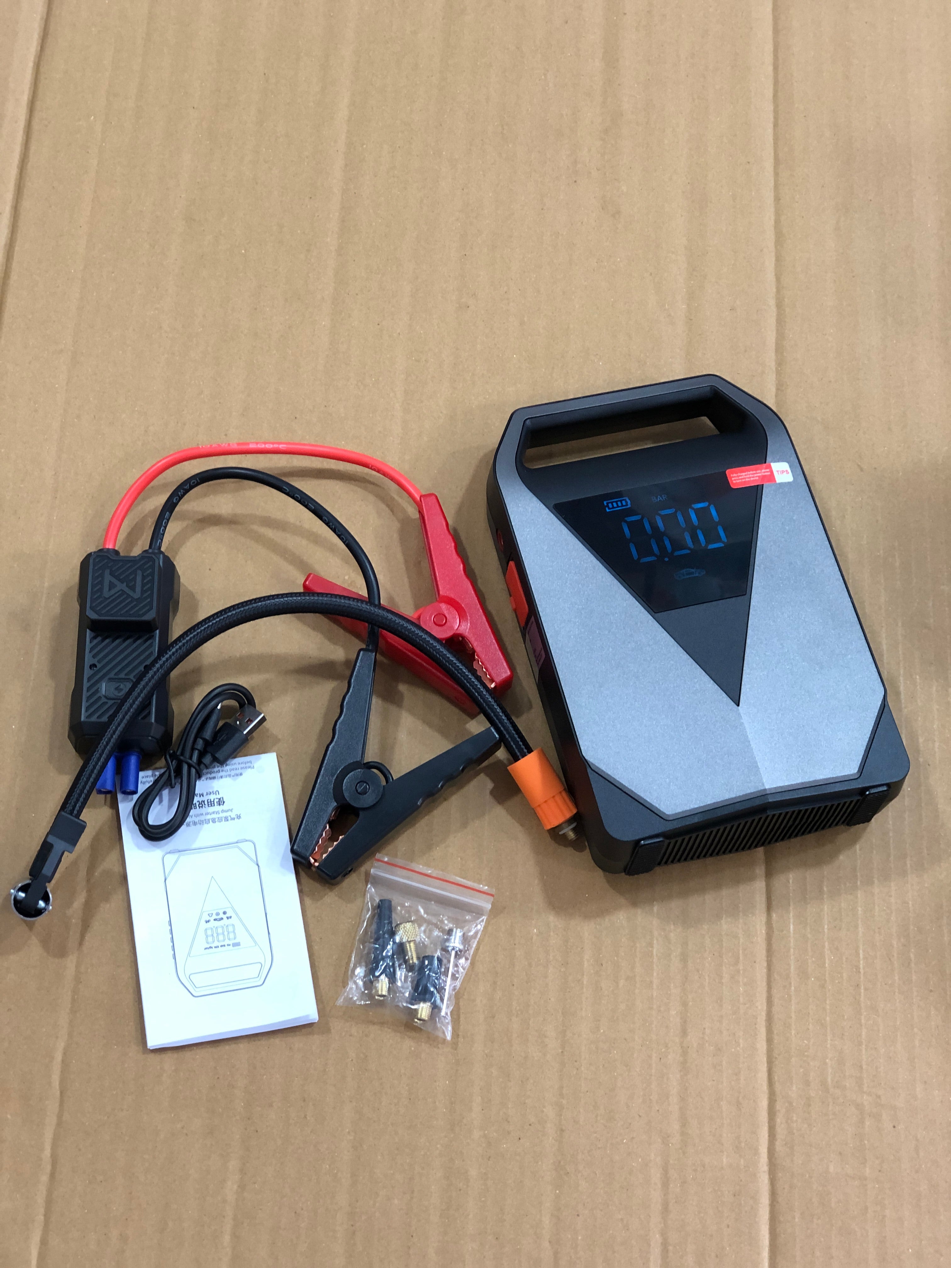 Jump Starter with Air Pump LD12 4in 1