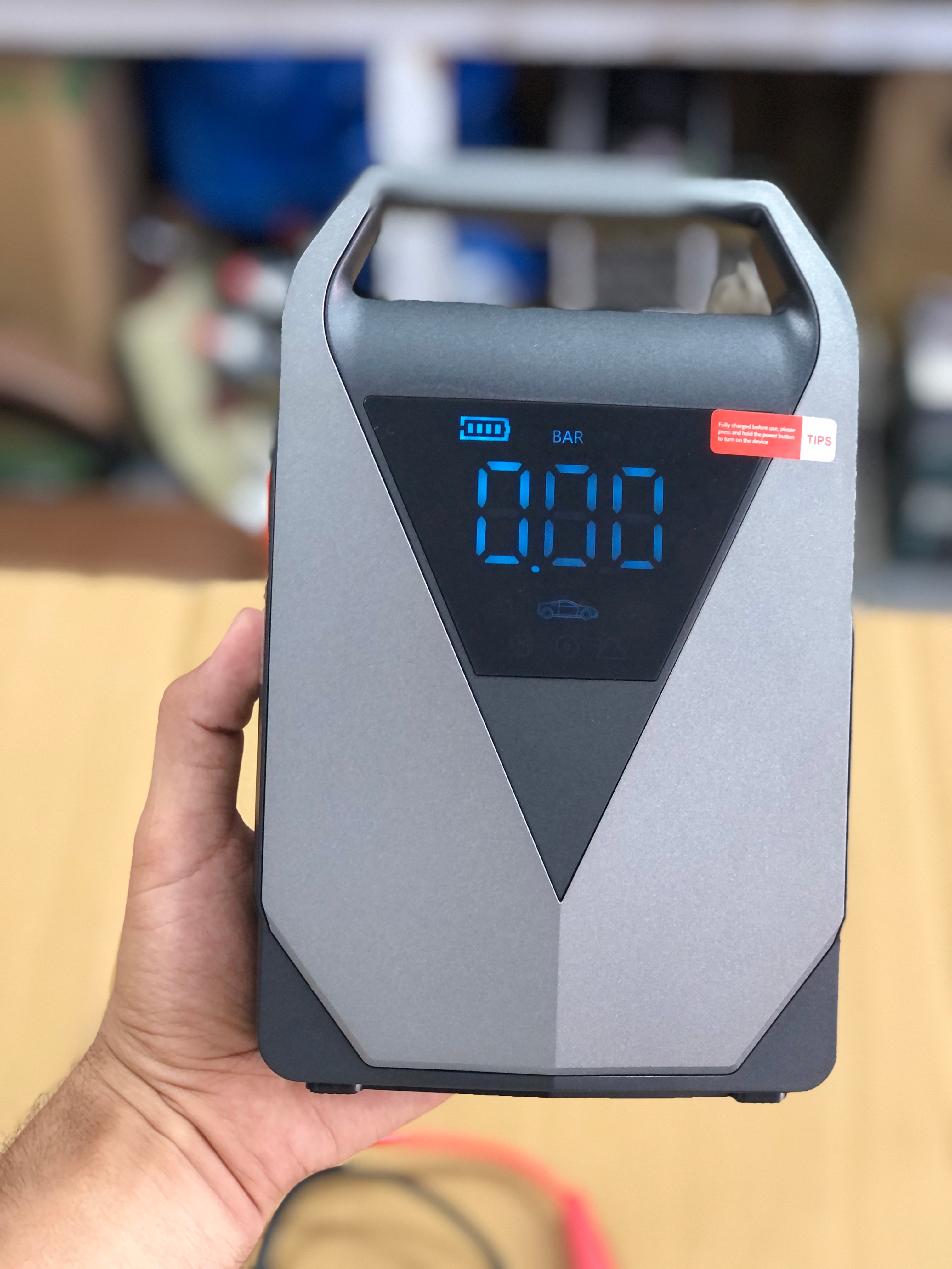 Jump Starter with Air Pump LD12 4in 1