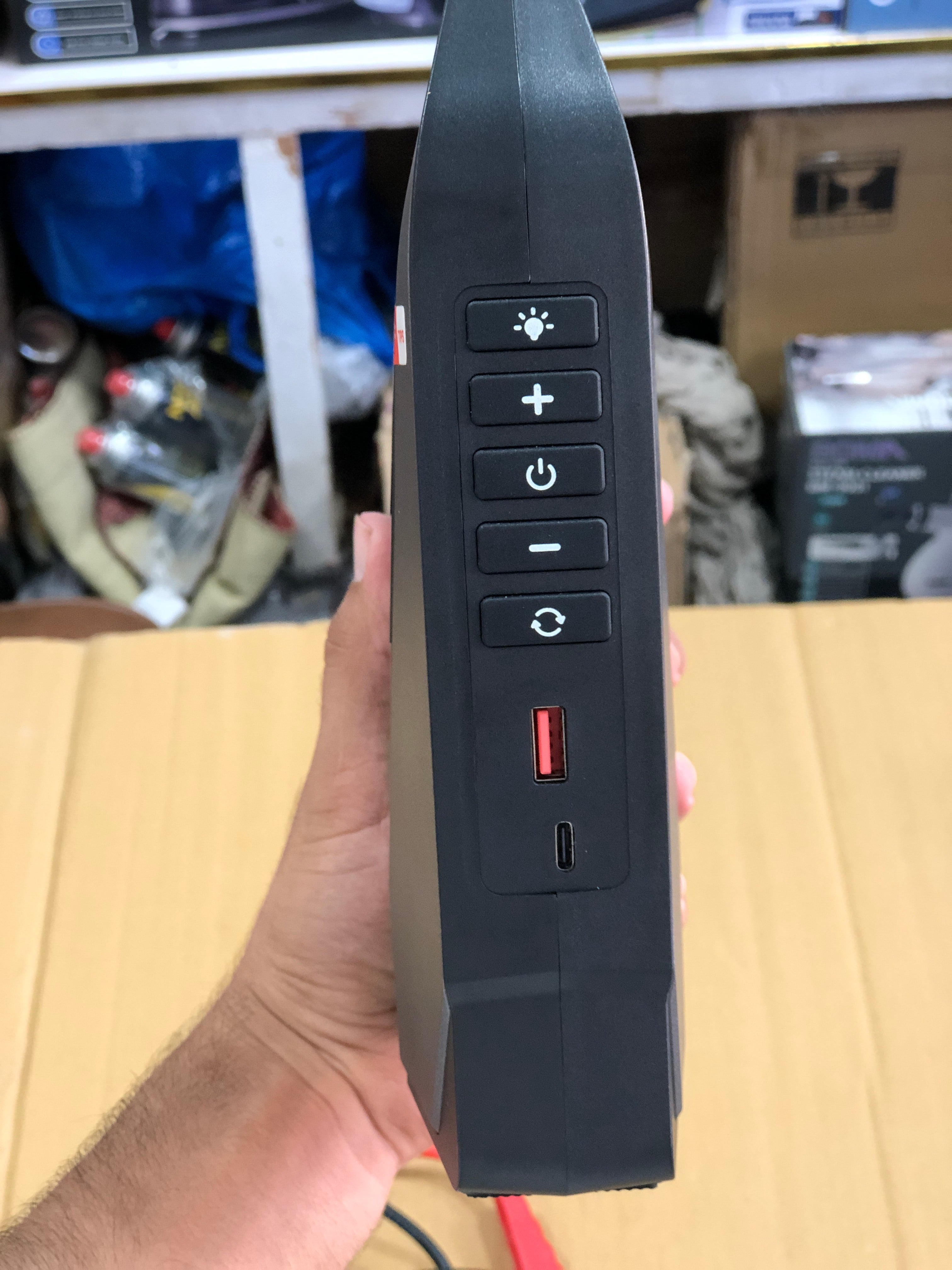 Jump Starter with Air Pump LD12 4in 1