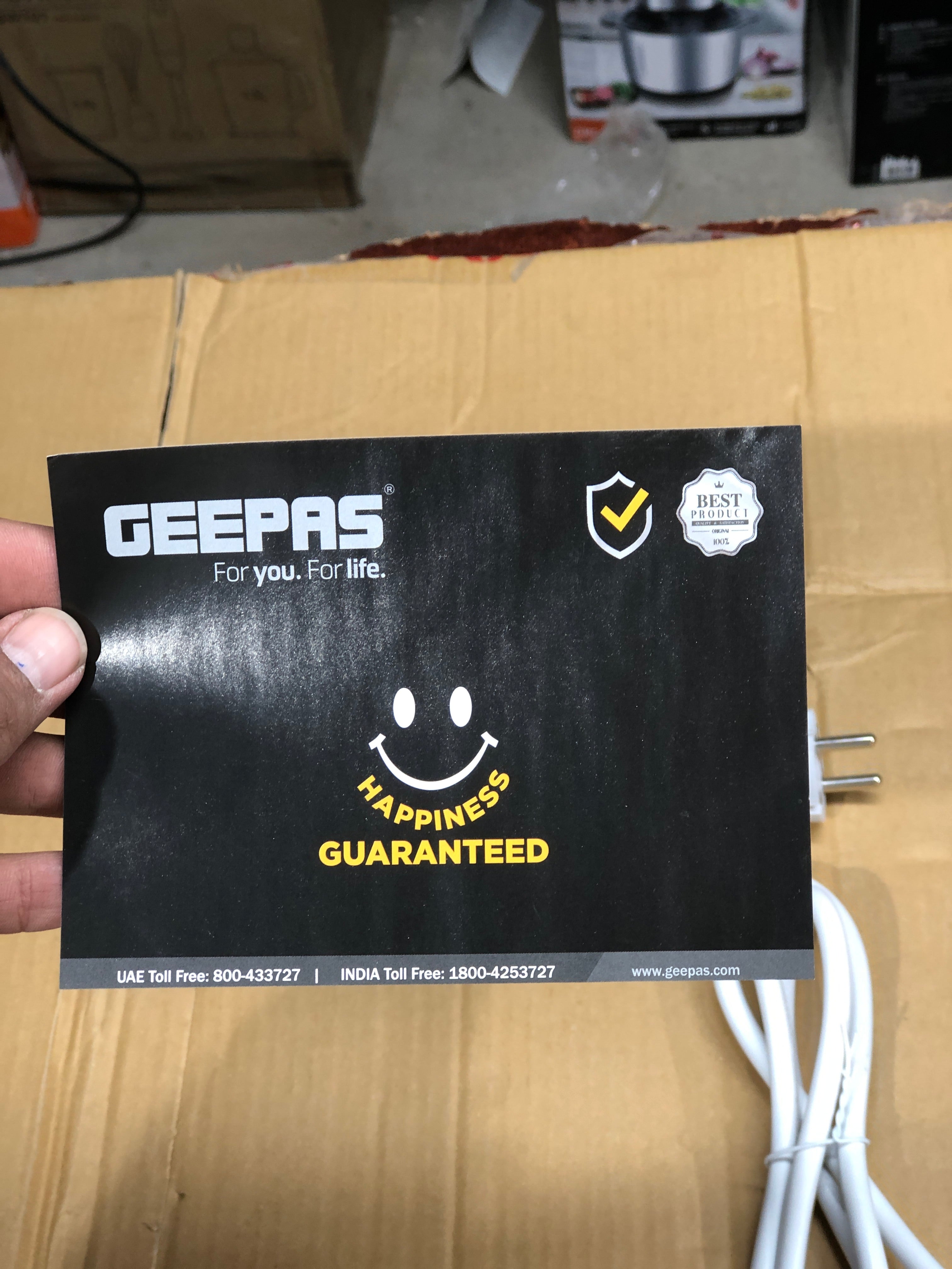 Geepas Electric Water Heating Faucet GWF61225P