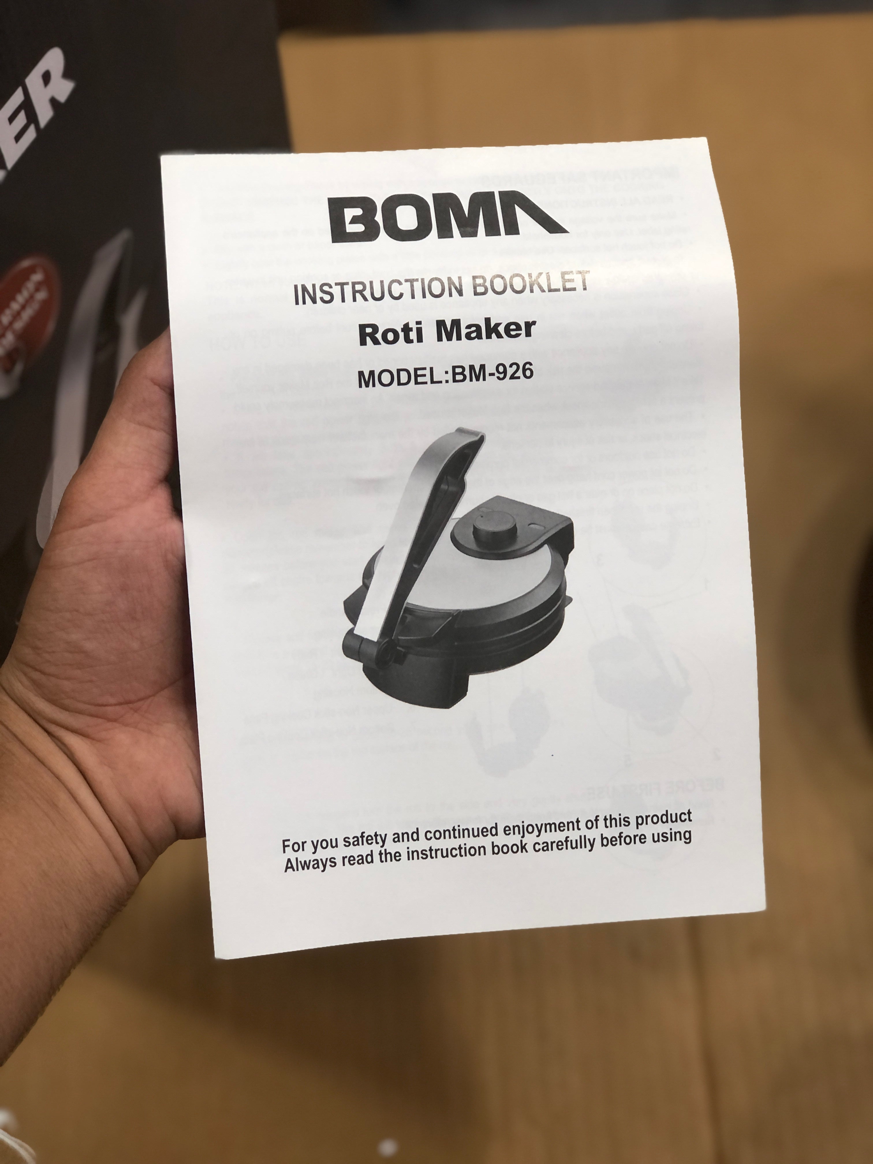 BOMA Roti Maker BM-926