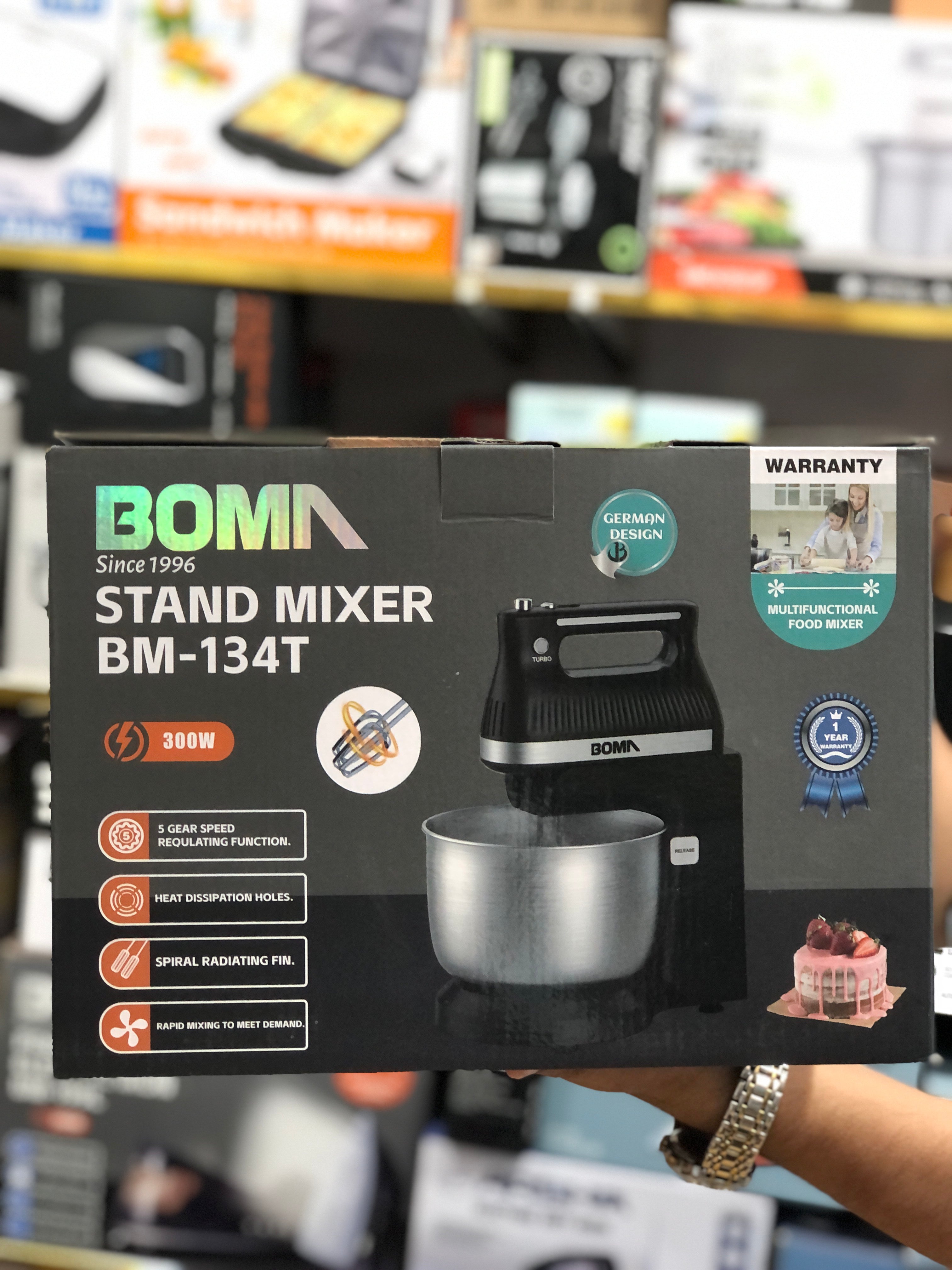Boma Stand & Hand Mixer BM-135T 300W