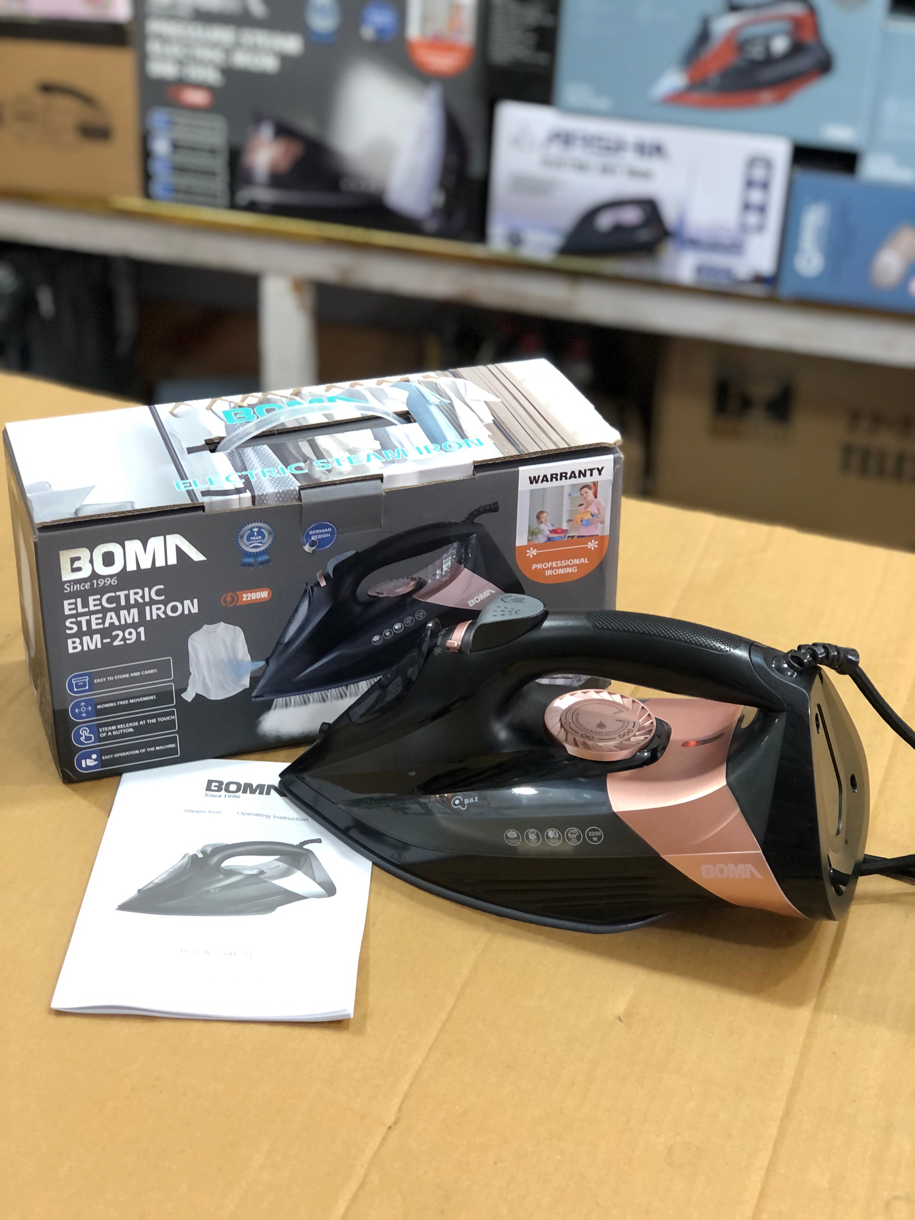 Boma Steam Iron BM-291