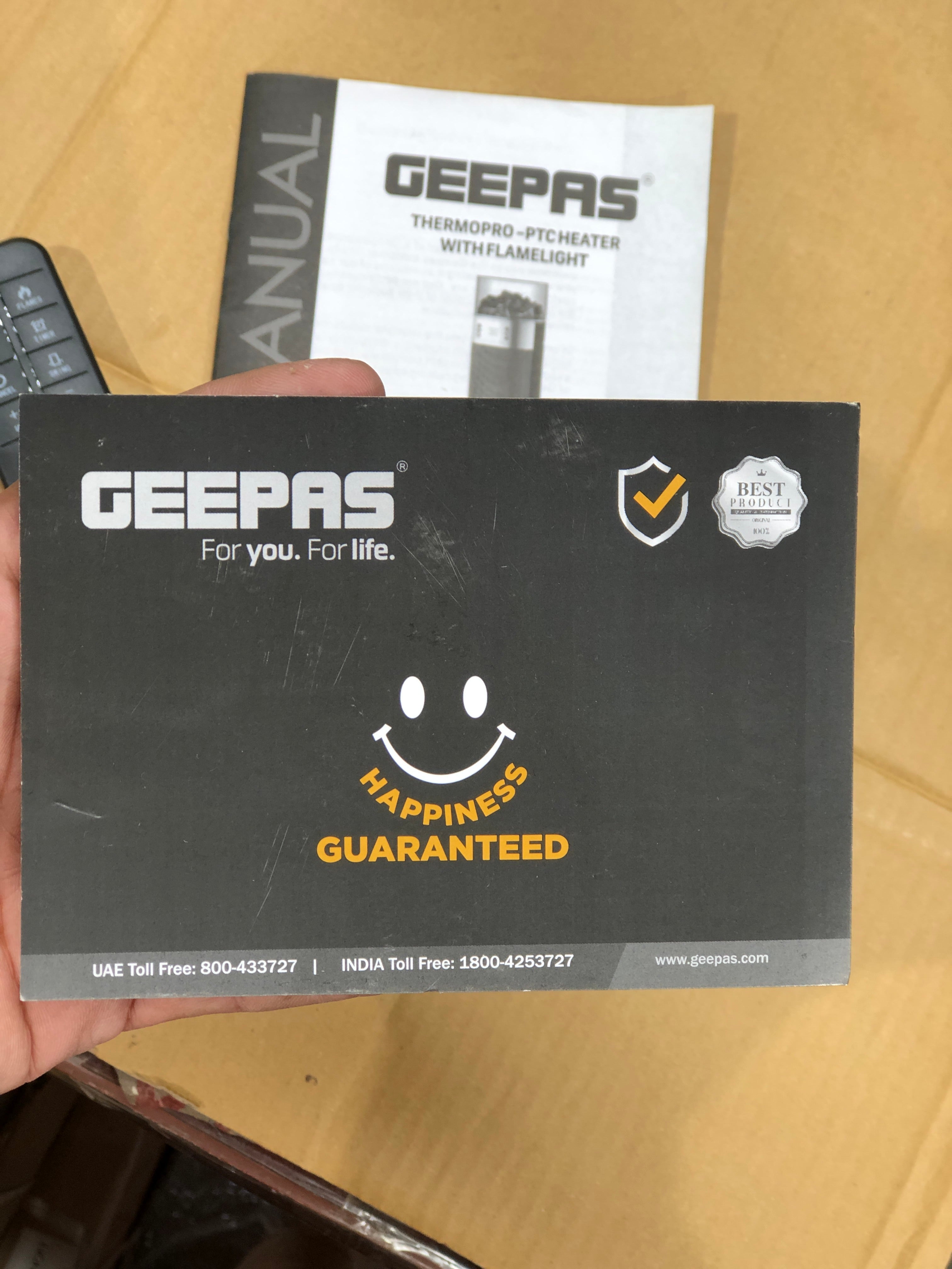 Geepas 3D Scenery Tower Ceramic Heater Grh28589P