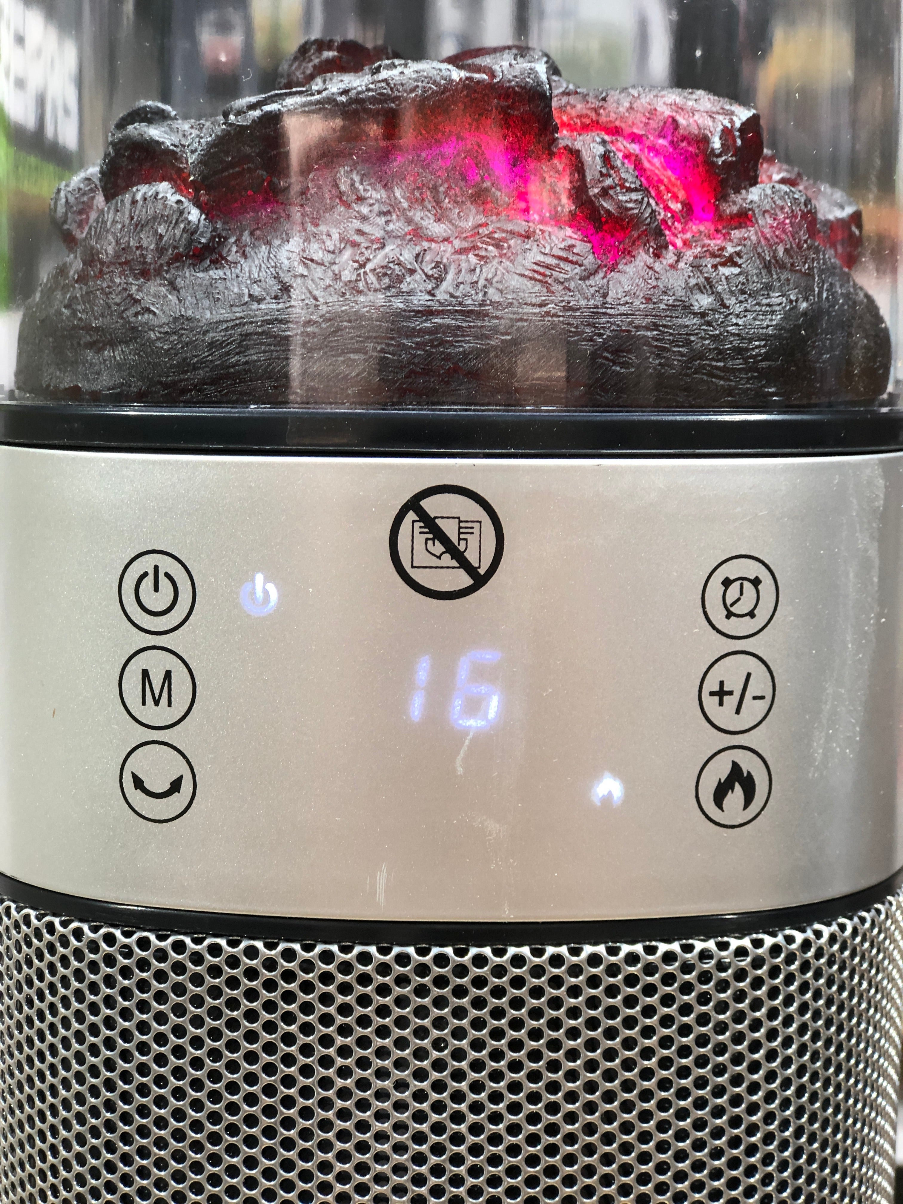 Geepas 3D Scenery Tower Ceramic Heater Grh28589P