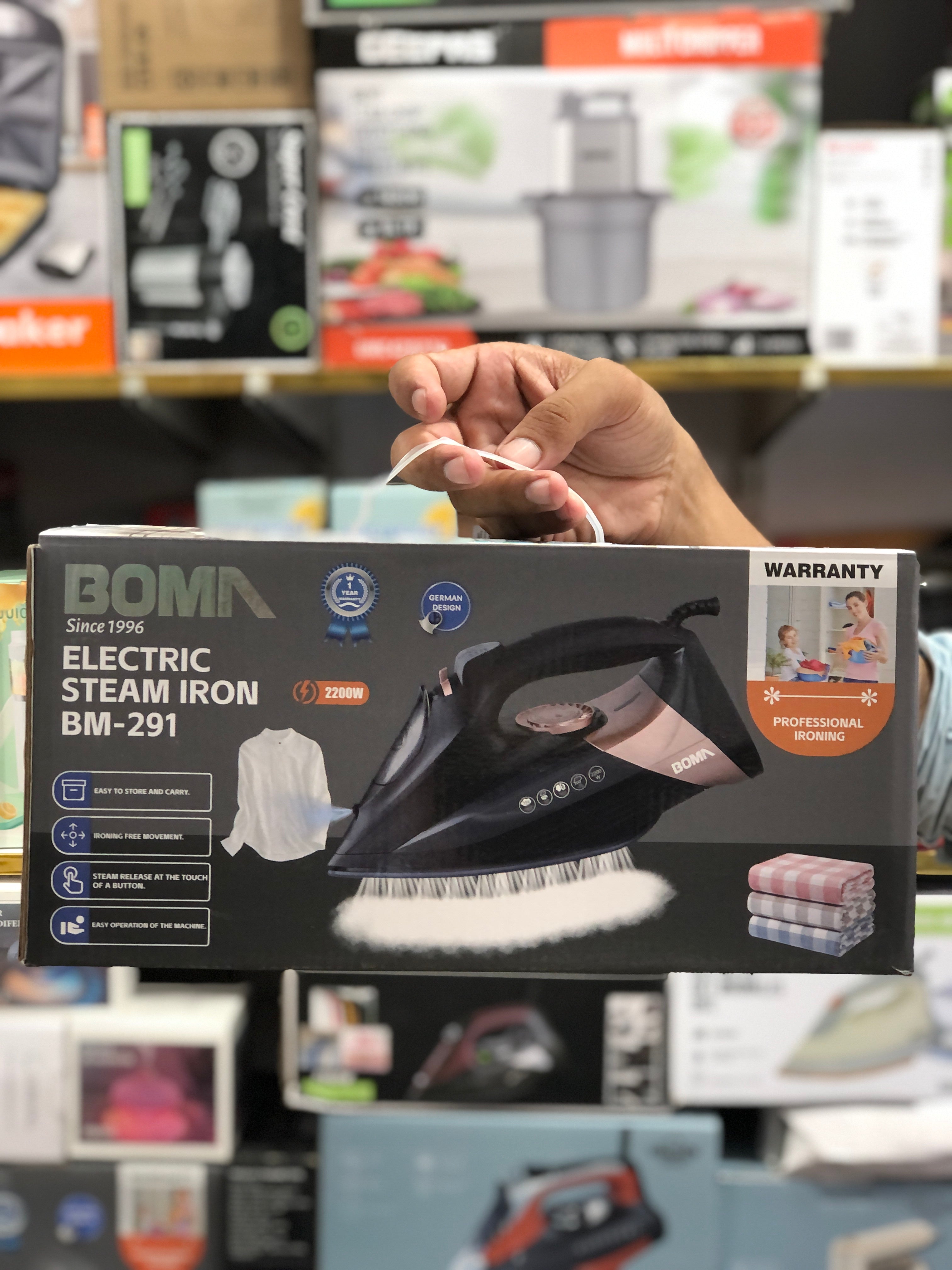 Boma Steam Iron BM-291