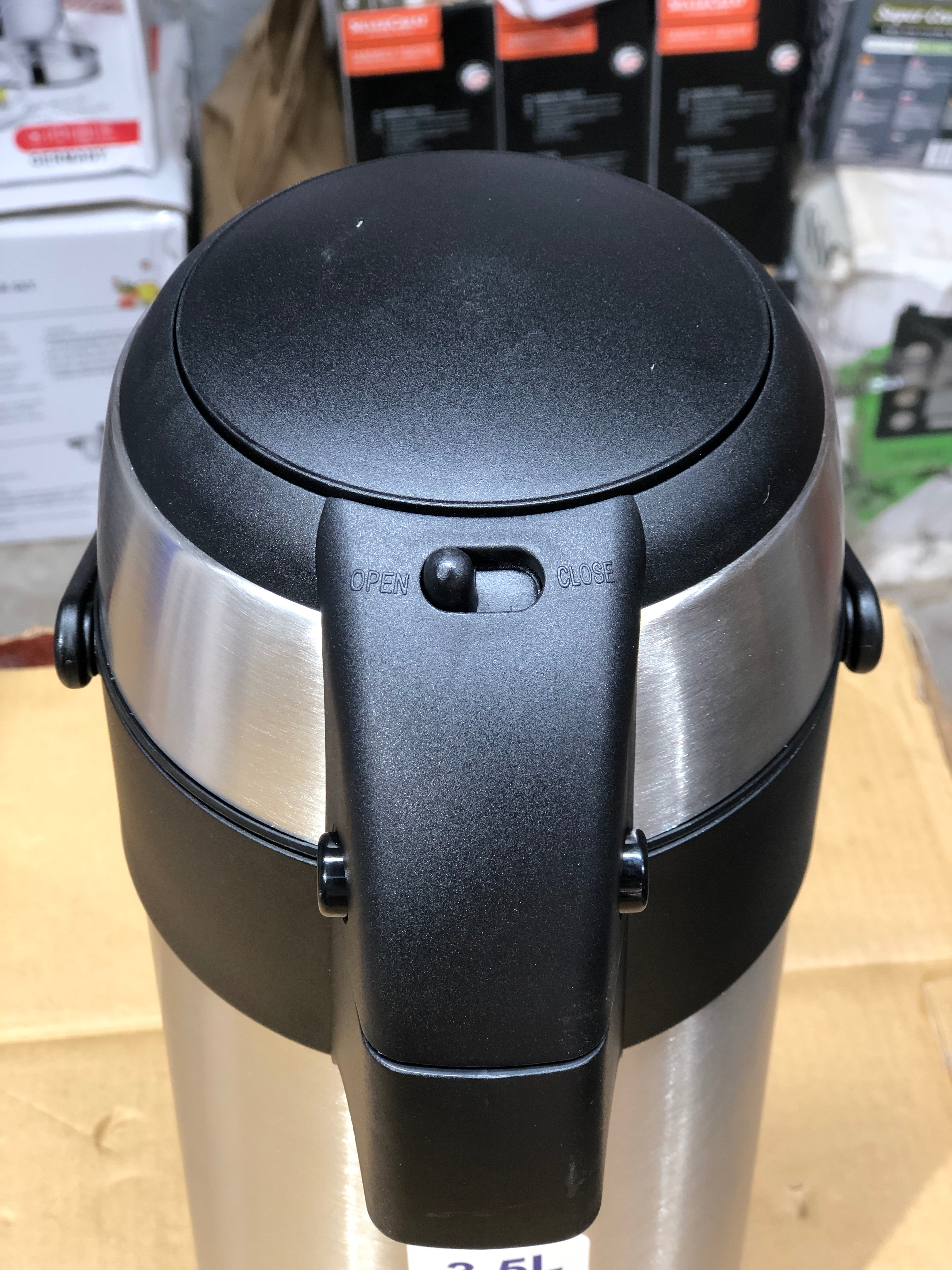 Geepas 3.5L Stainless Steel Air Pot Flask 5263