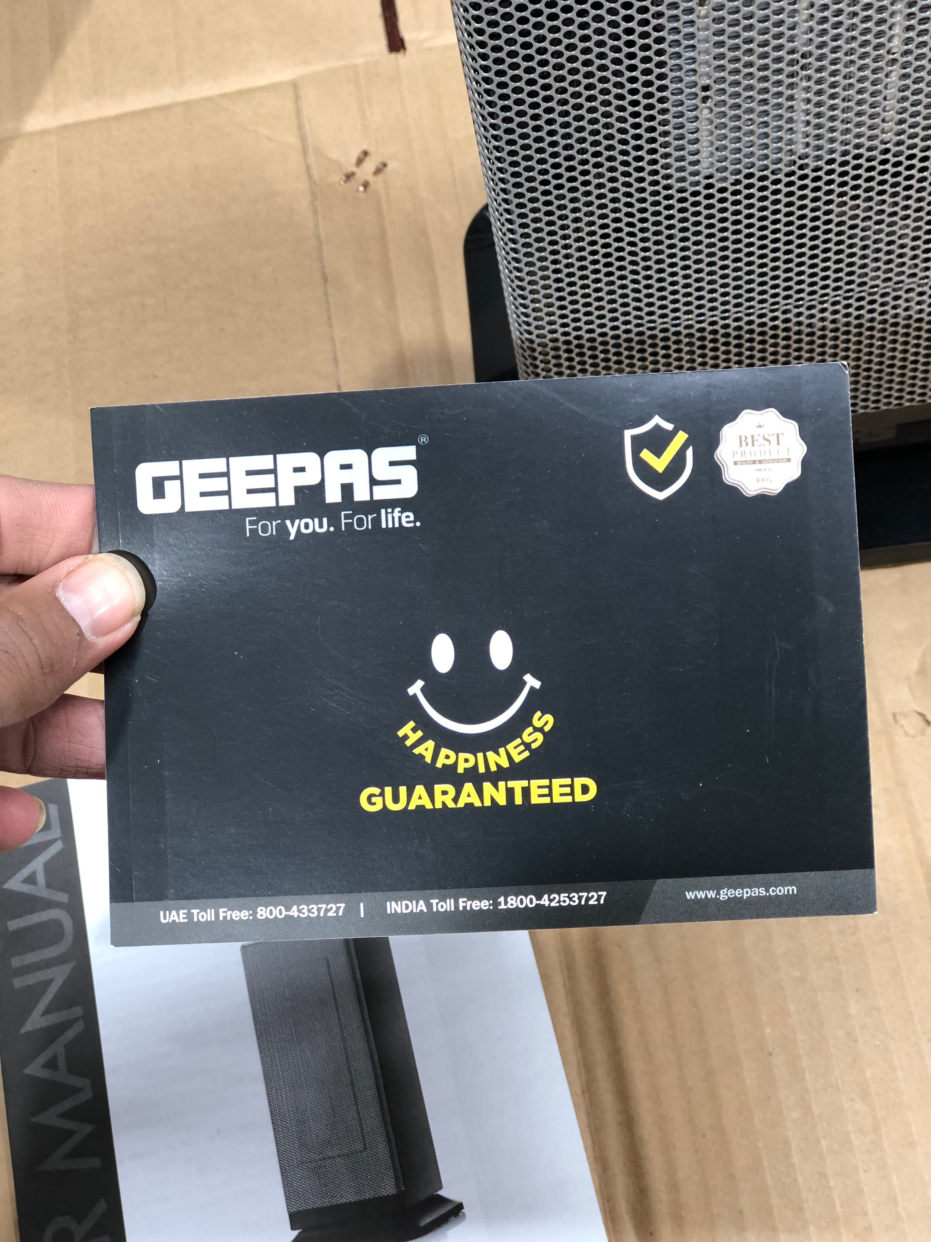 Geepas Tower PTC Heater 28572