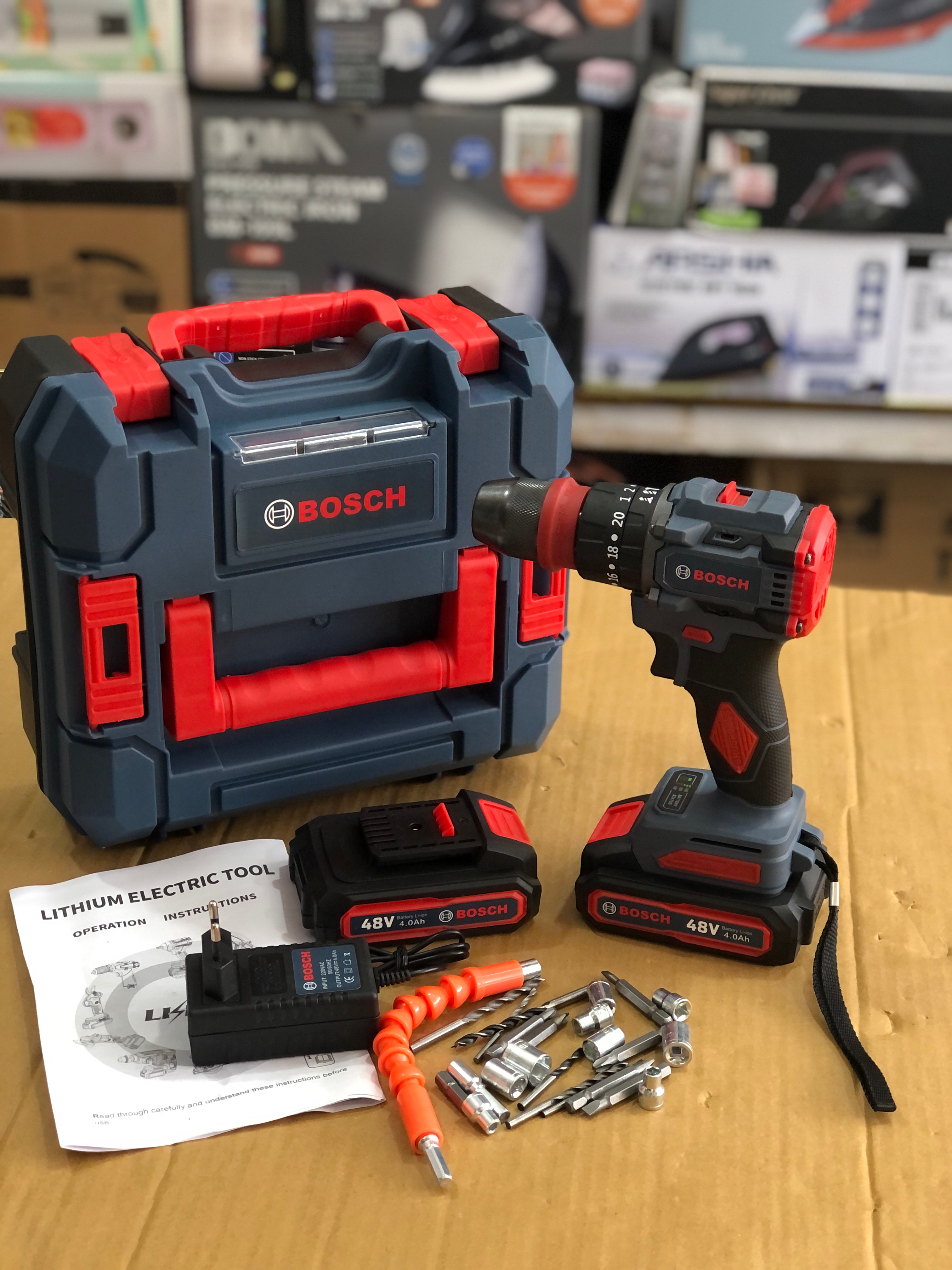 Bosch 2-in-1 Drill & Impact Wrench Tool Set