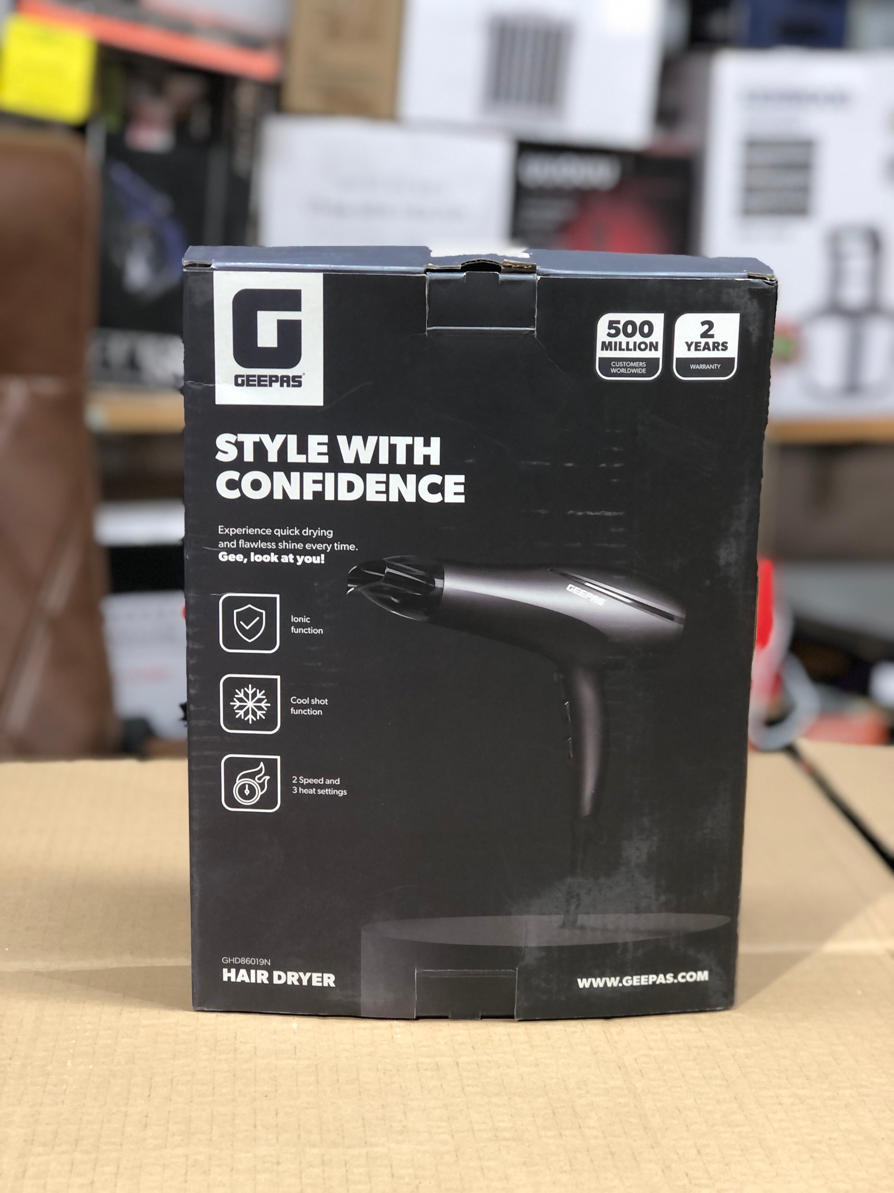 Geepas Sonic-Speed Professional Hair Dryer GHD86019N