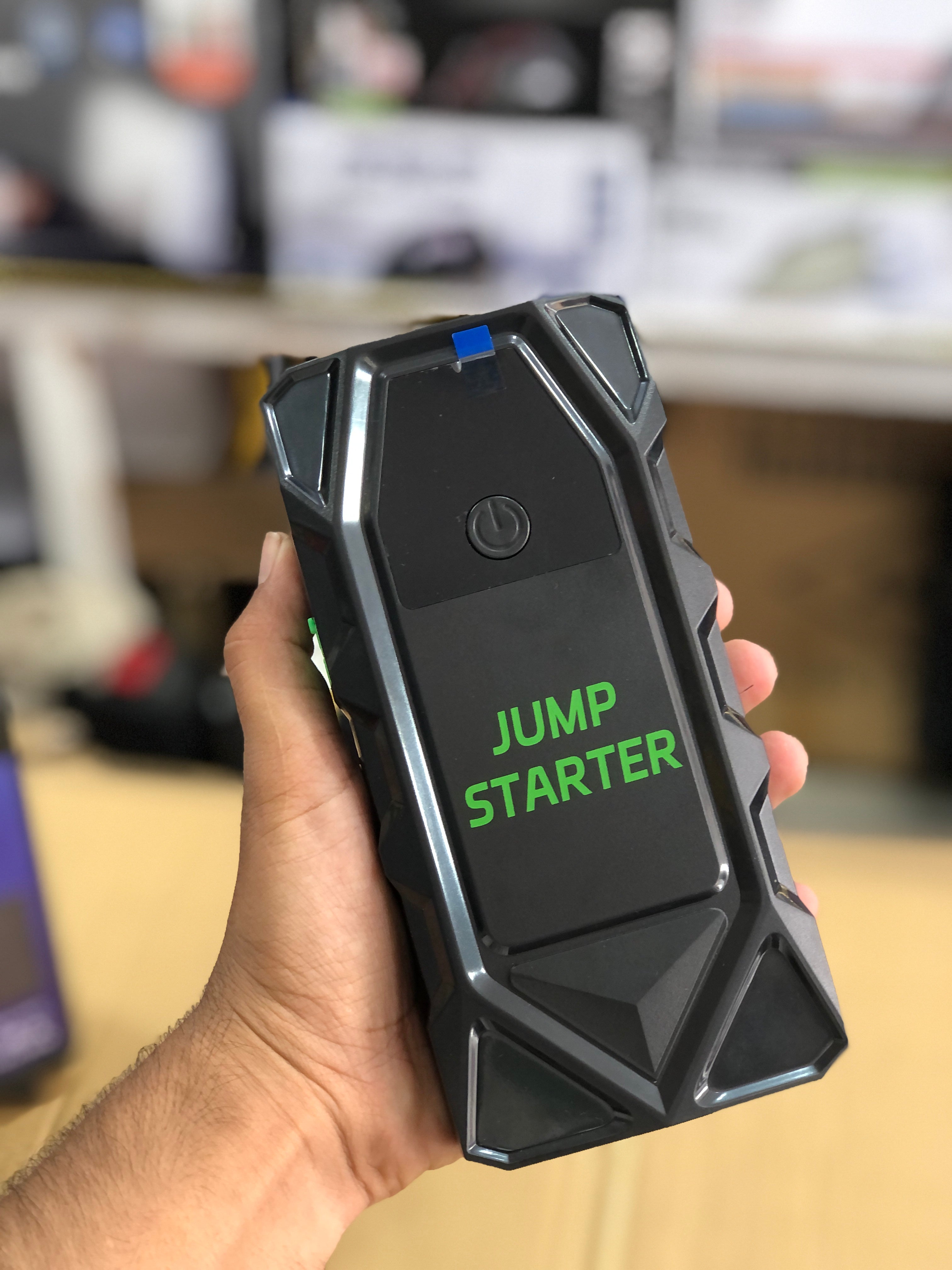 HW-0353 Multifunction Car Jump Starter – Portable Battery Booster with Carrying Case