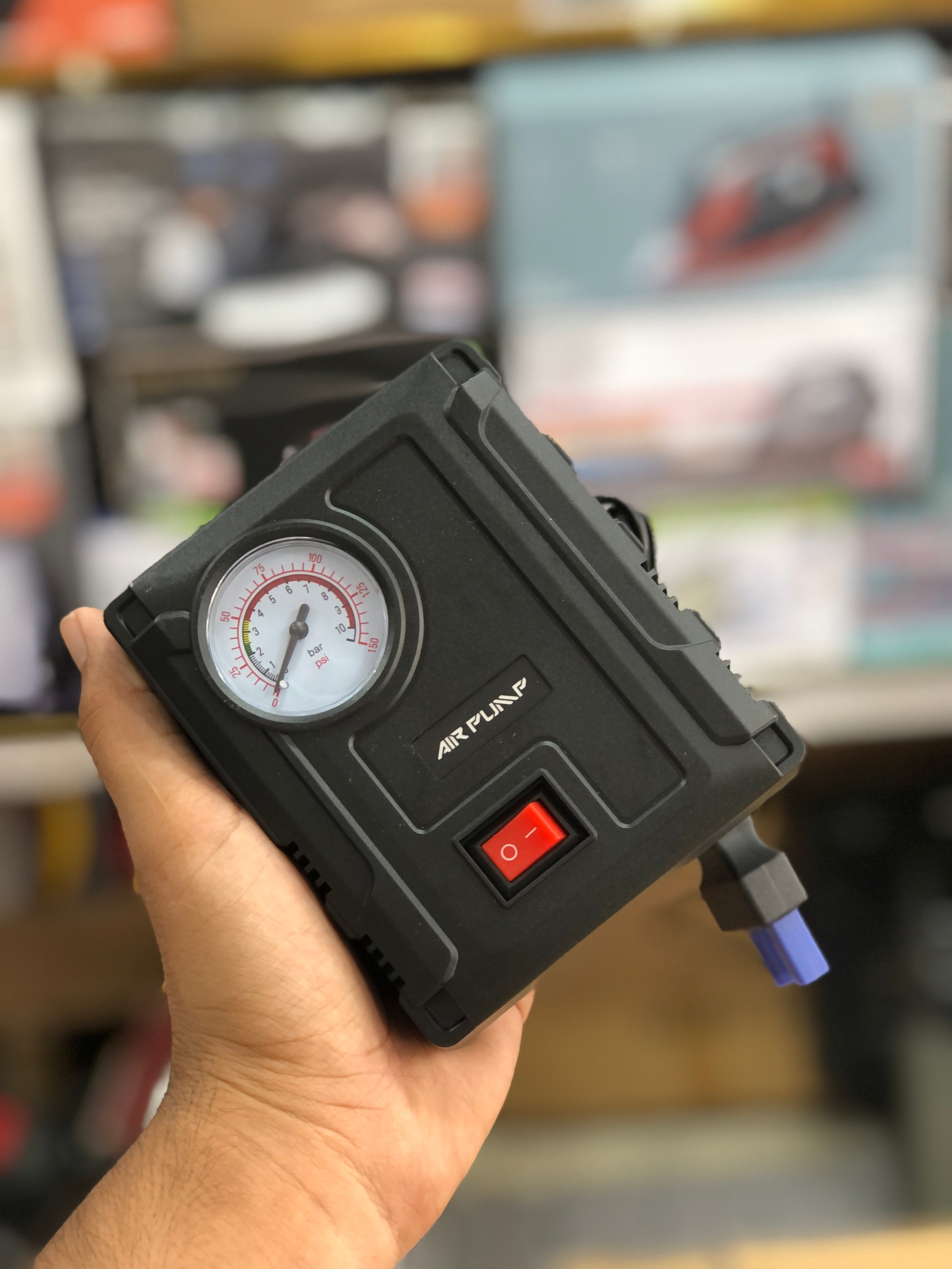 HW-0353 Multifunction Car Jump Starter – Portable Battery Booster with Carrying Case