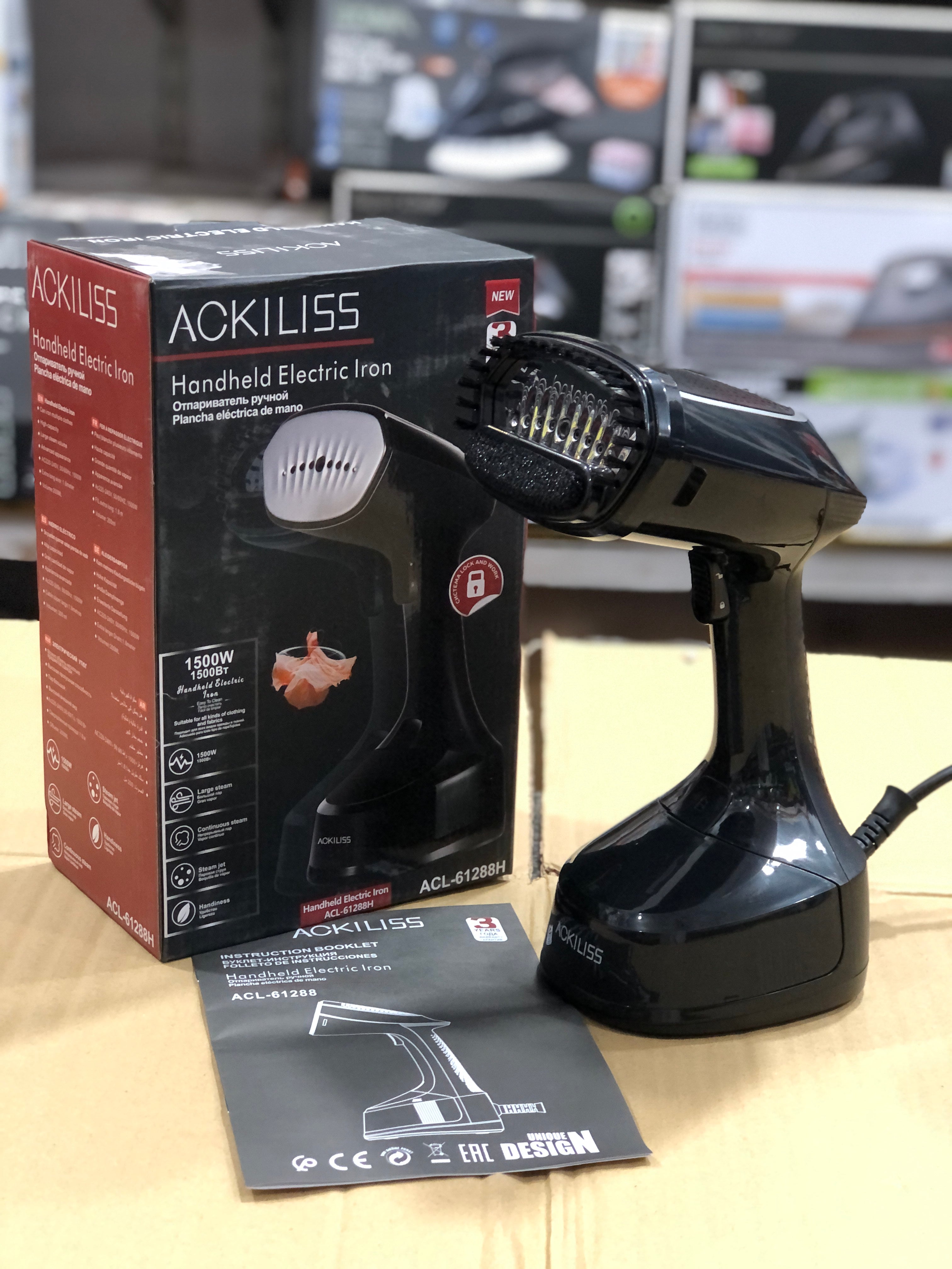 Ackiliss Handy Garment Steamer 1500W