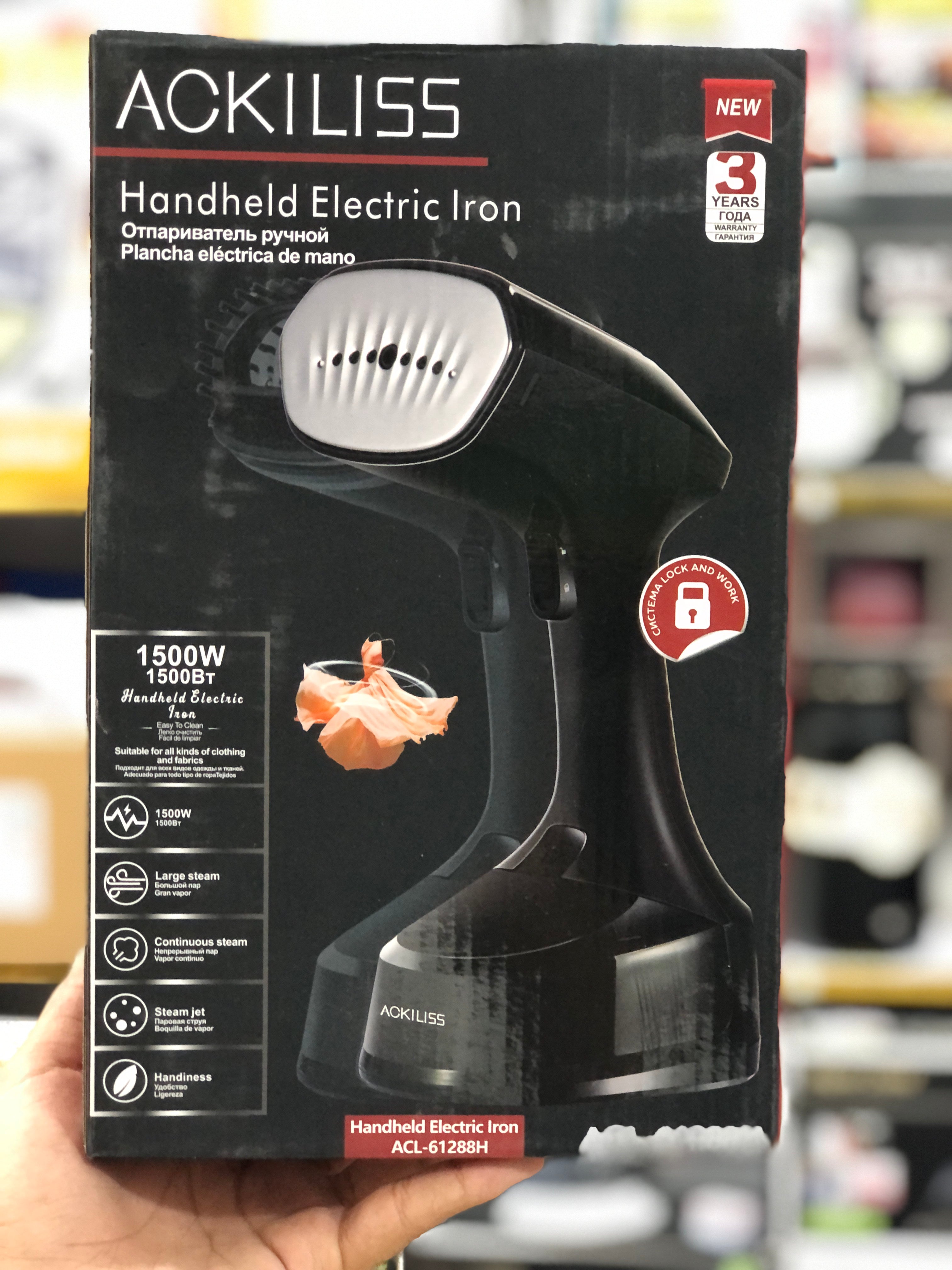 Ackiliss Handy Garment Steamer 1500W