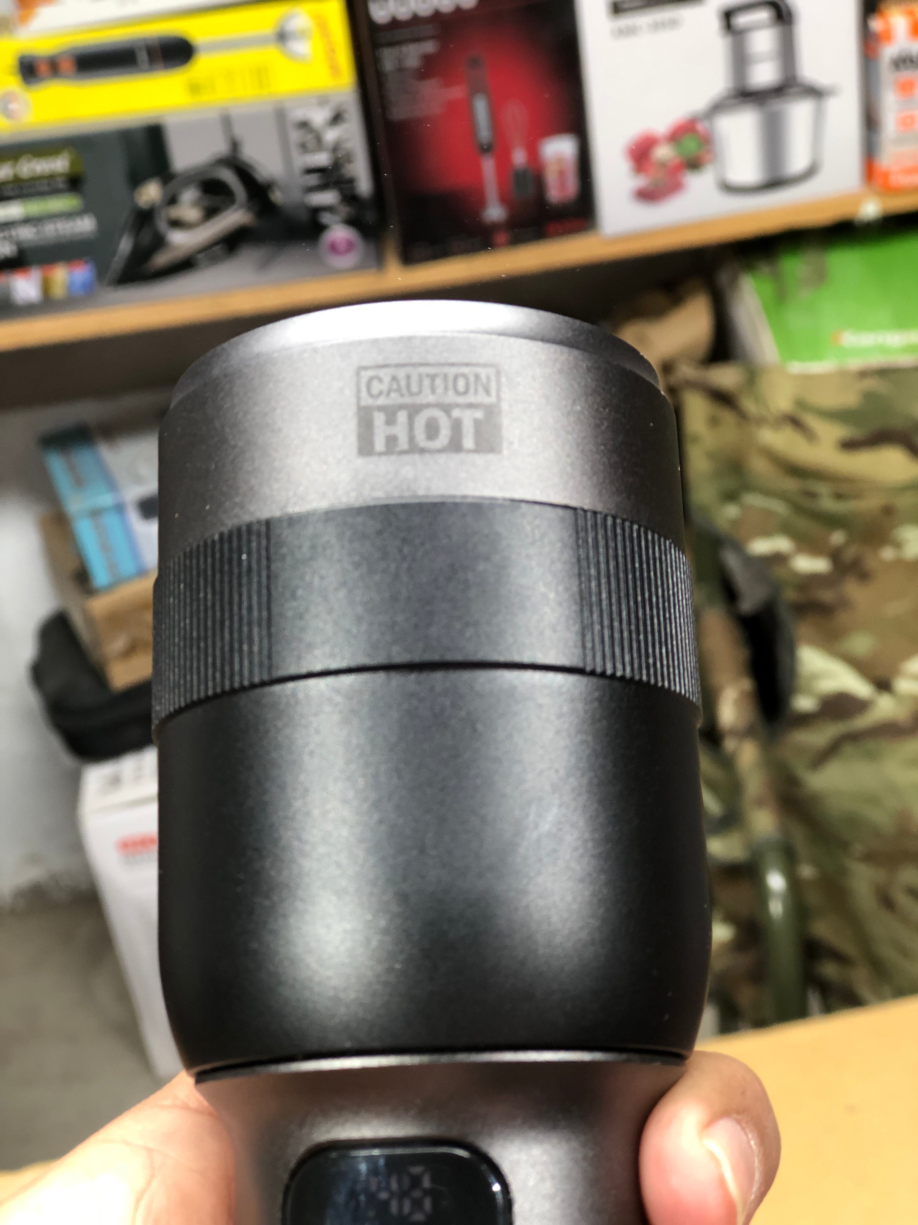 Geepas Digital Zoomable LED Flashlight- GFL3874Z