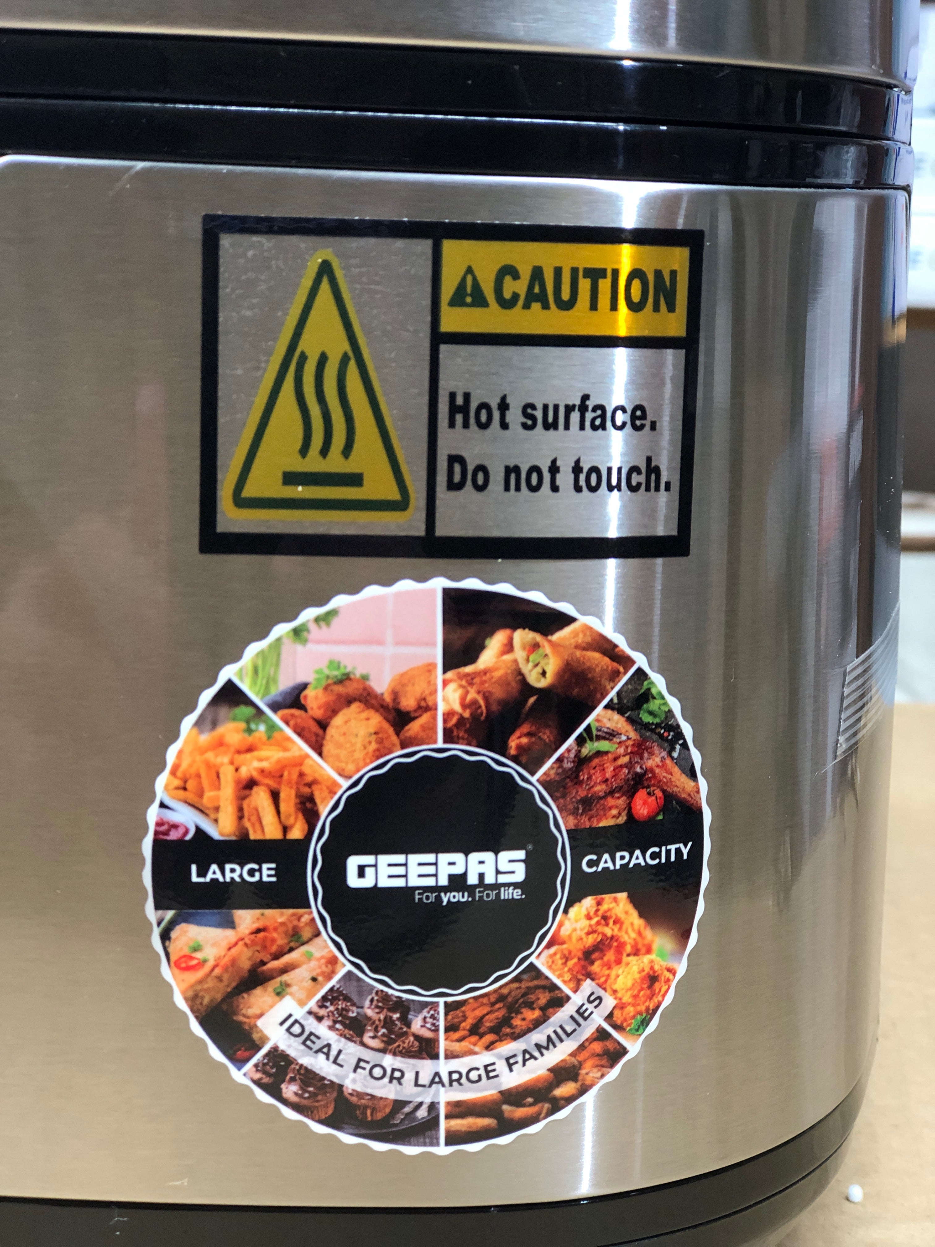 Geepas Digital 7.5L Air Fryer GAF37530