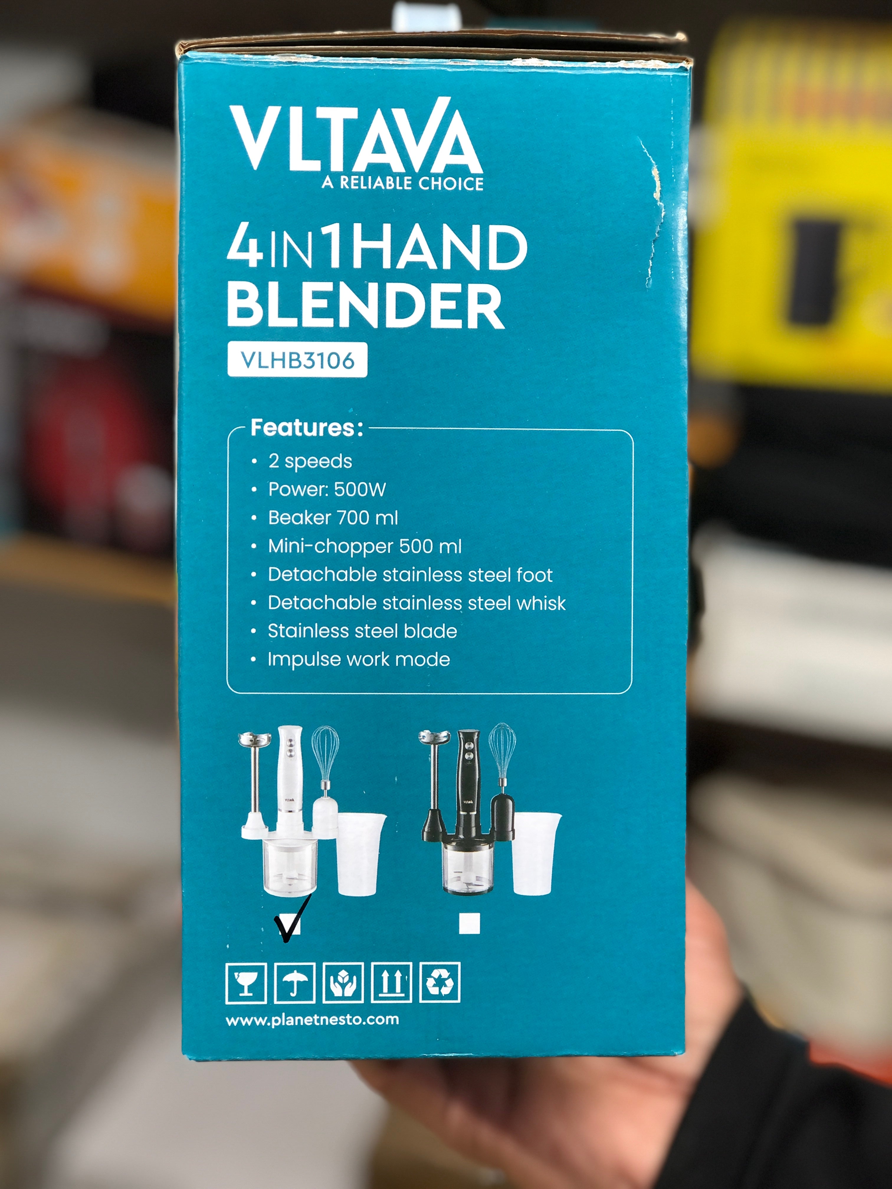 Vltava 4 in 1 Hand Blender Set