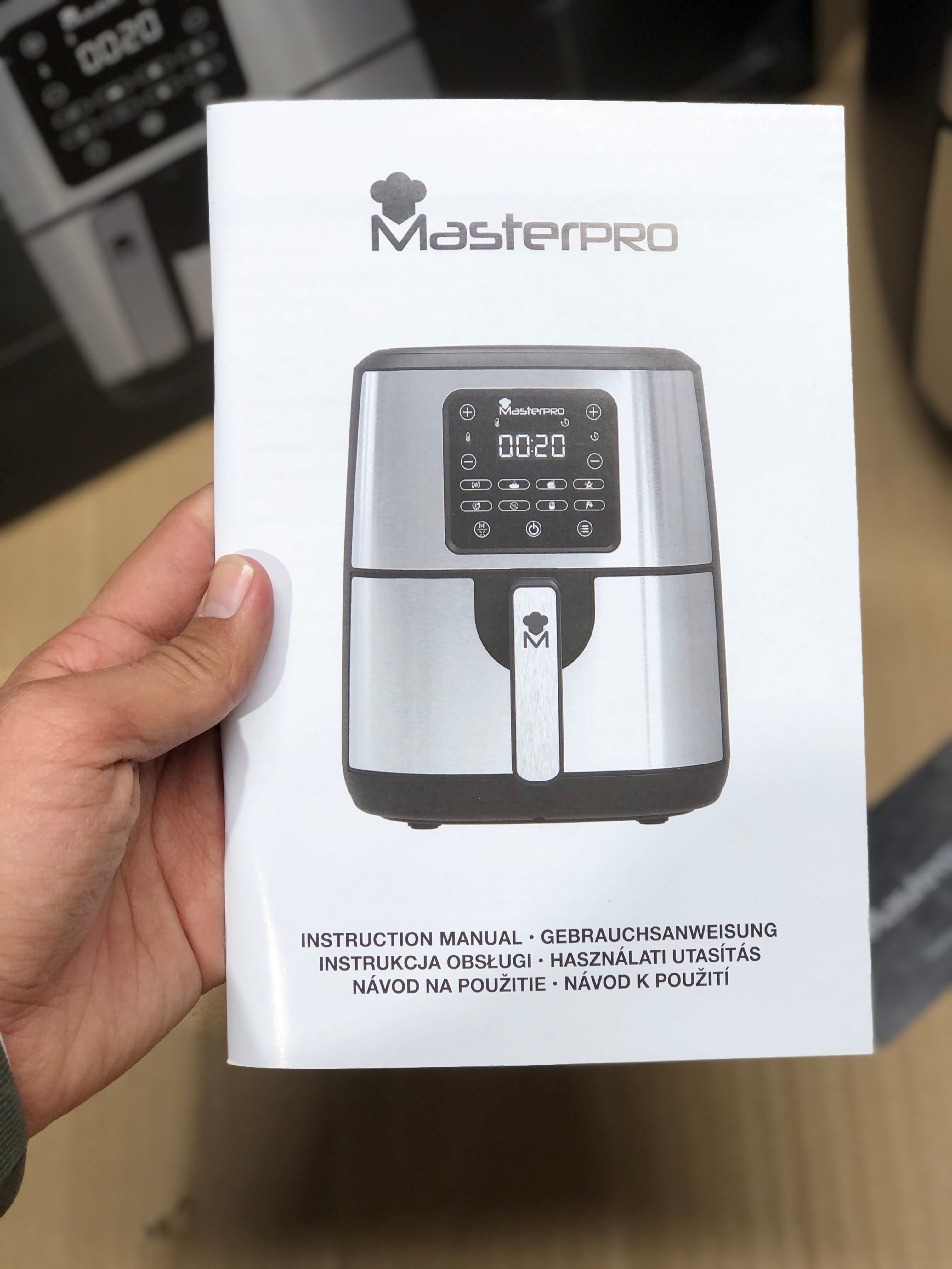 Master Pro 4 Litre Digital Air Fryer