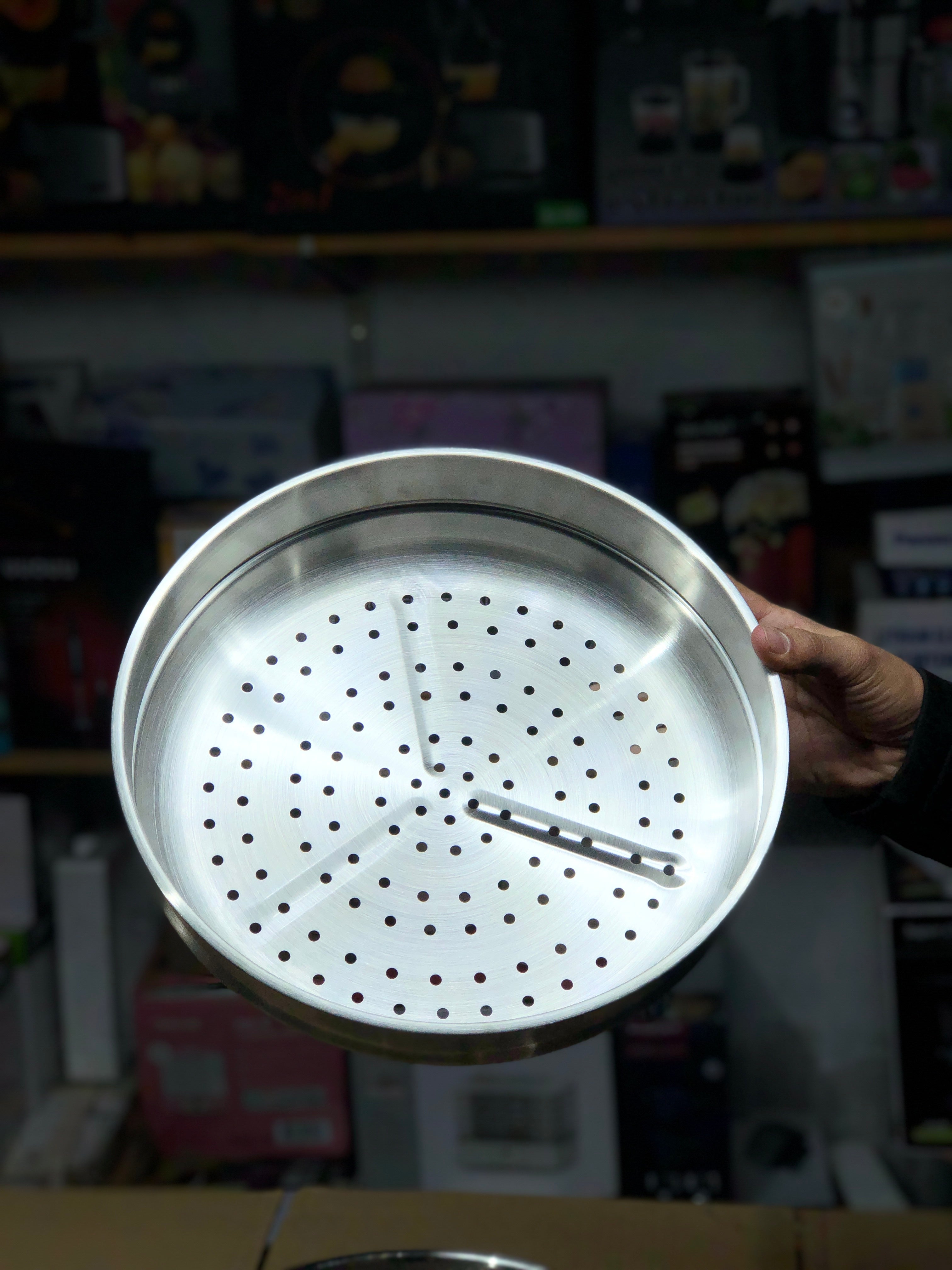 Imported Premium Quality 4 in 1 Laser Coated Deep Pan & Steamer