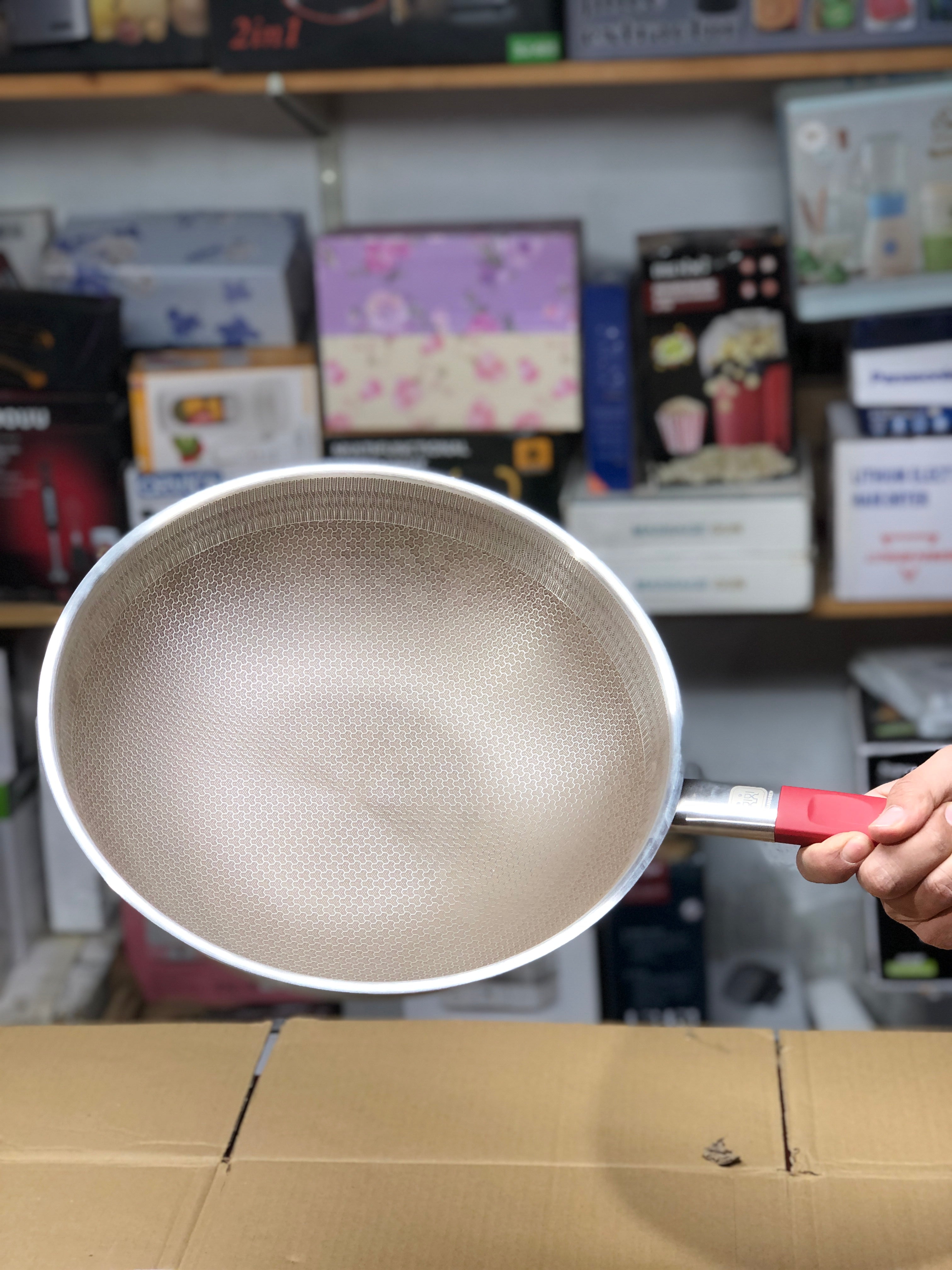 Imported Premium Quality 4 in 1 Laser Coated Deep Pan & Steamer