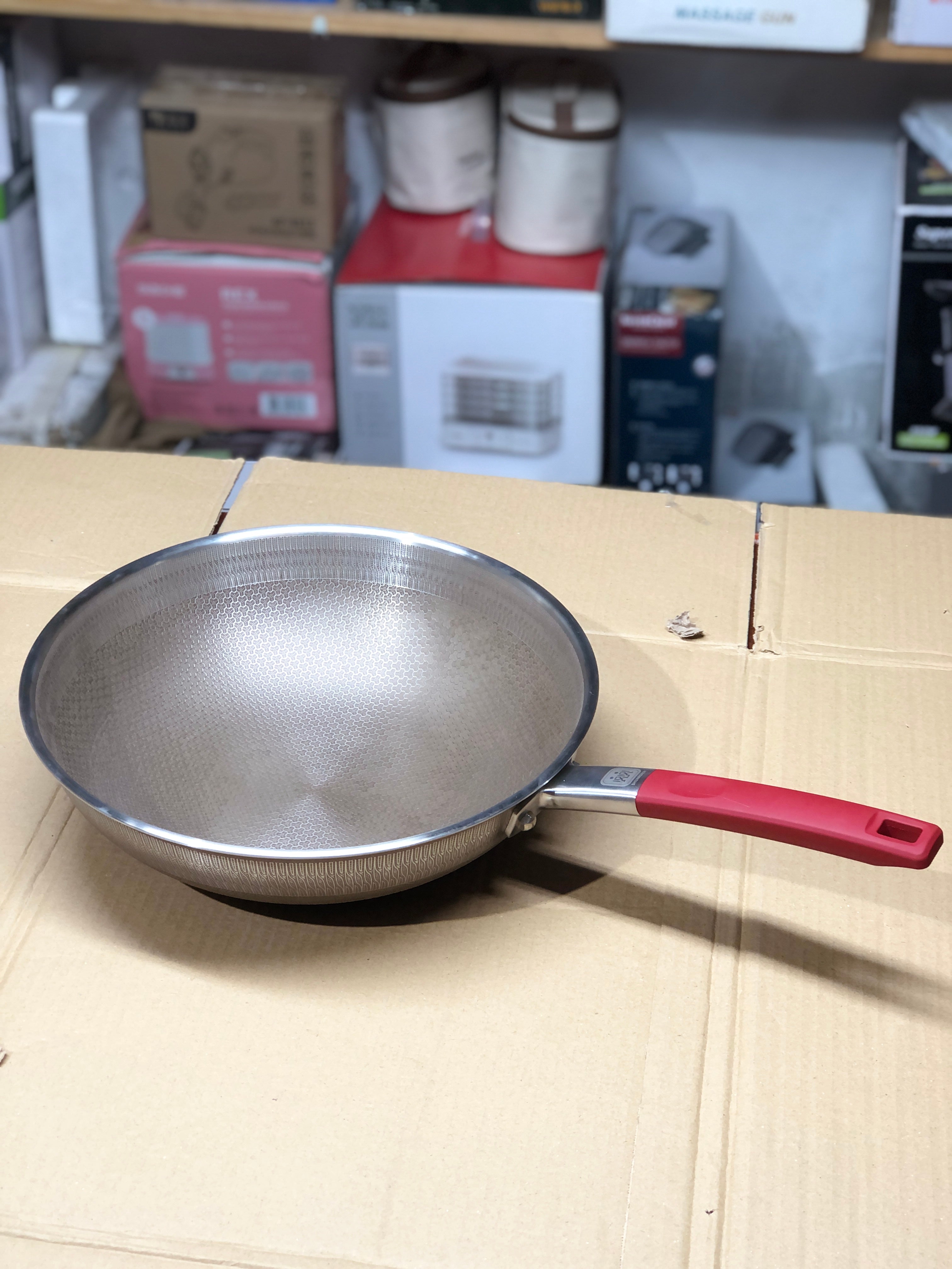 Imported Premium Quality 4 in 1 Laser Coated Deep Pan & Steamer