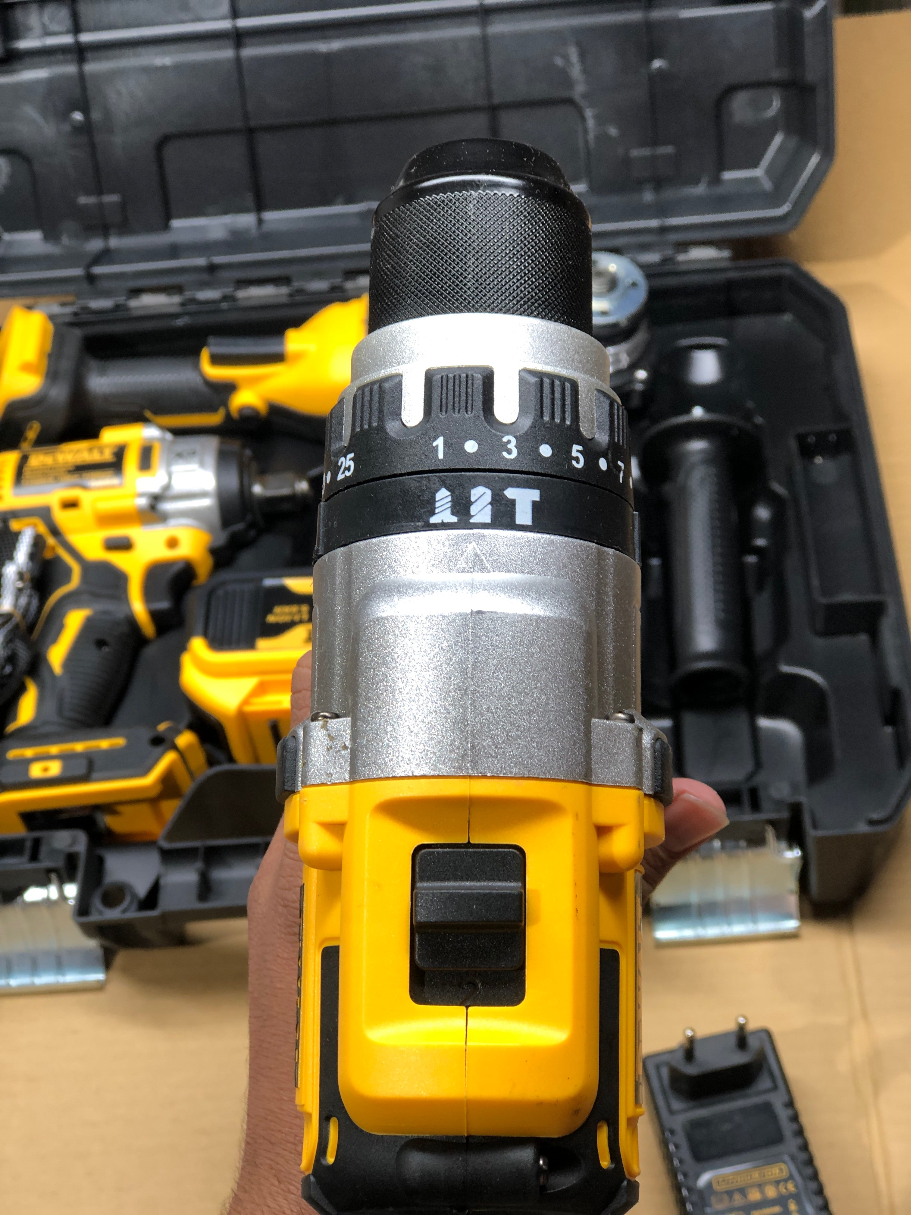 Dewalt 3 in 1 Drill Machine Set