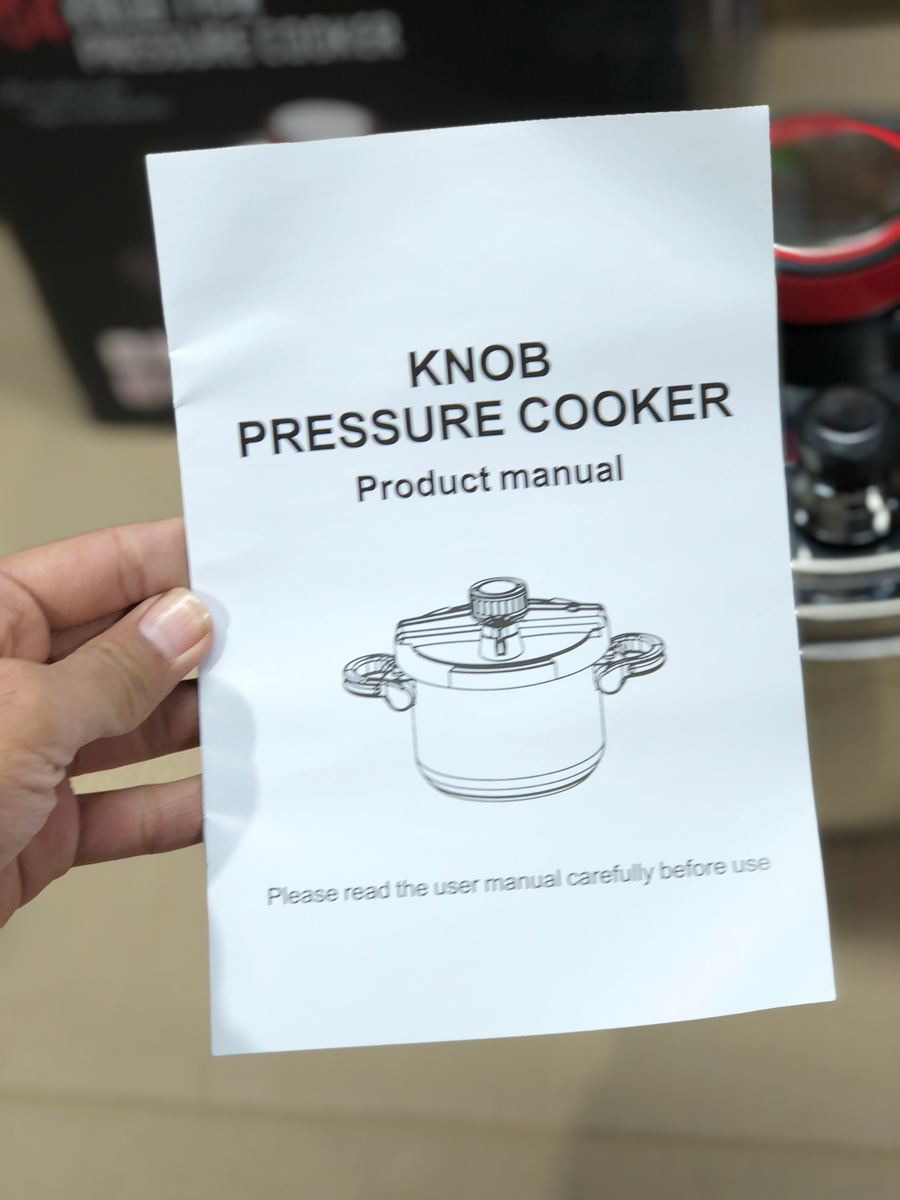 Imported 7 & 9 Liter Pressure cooker