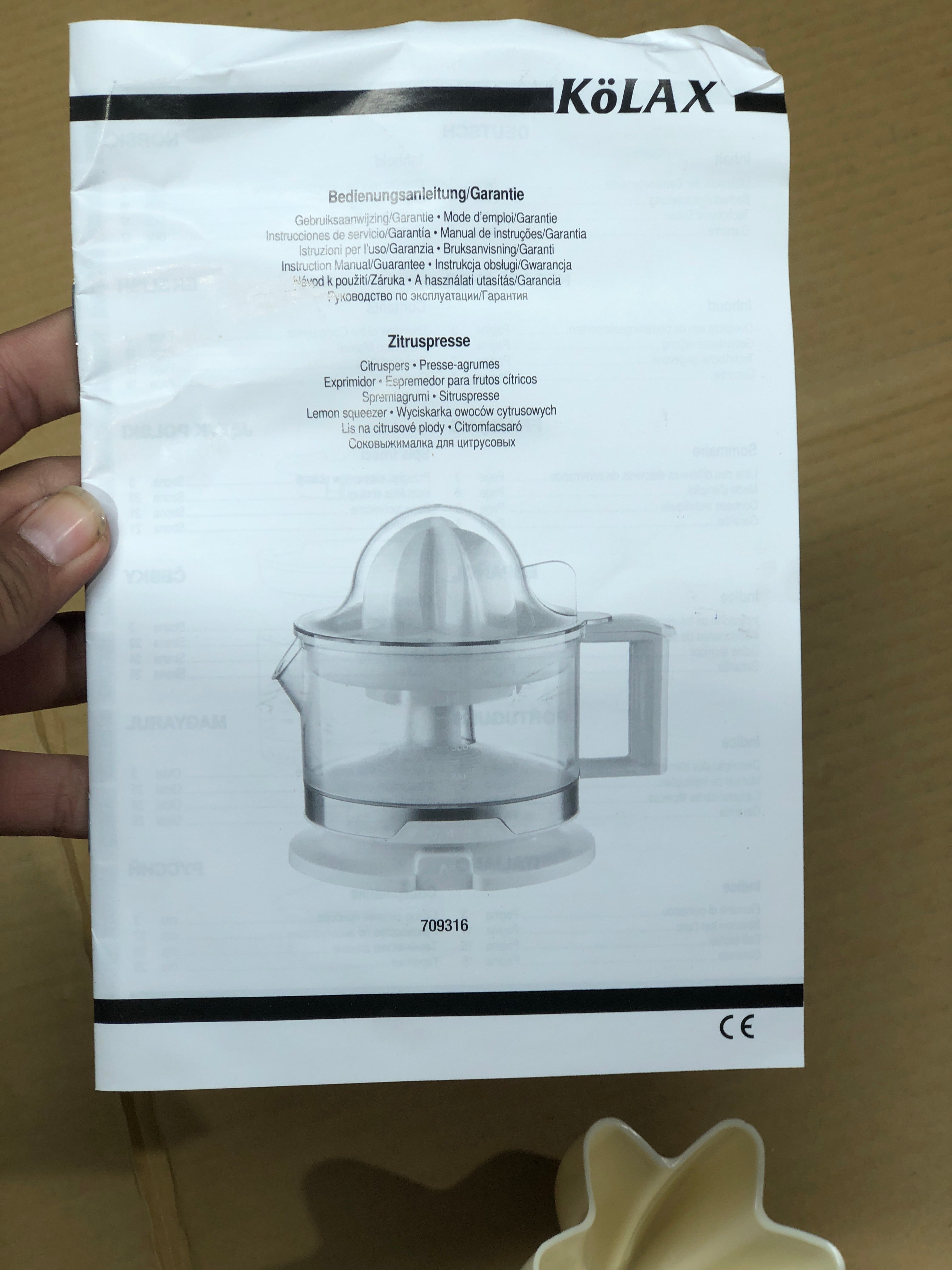 Kolax Citrus Juicer