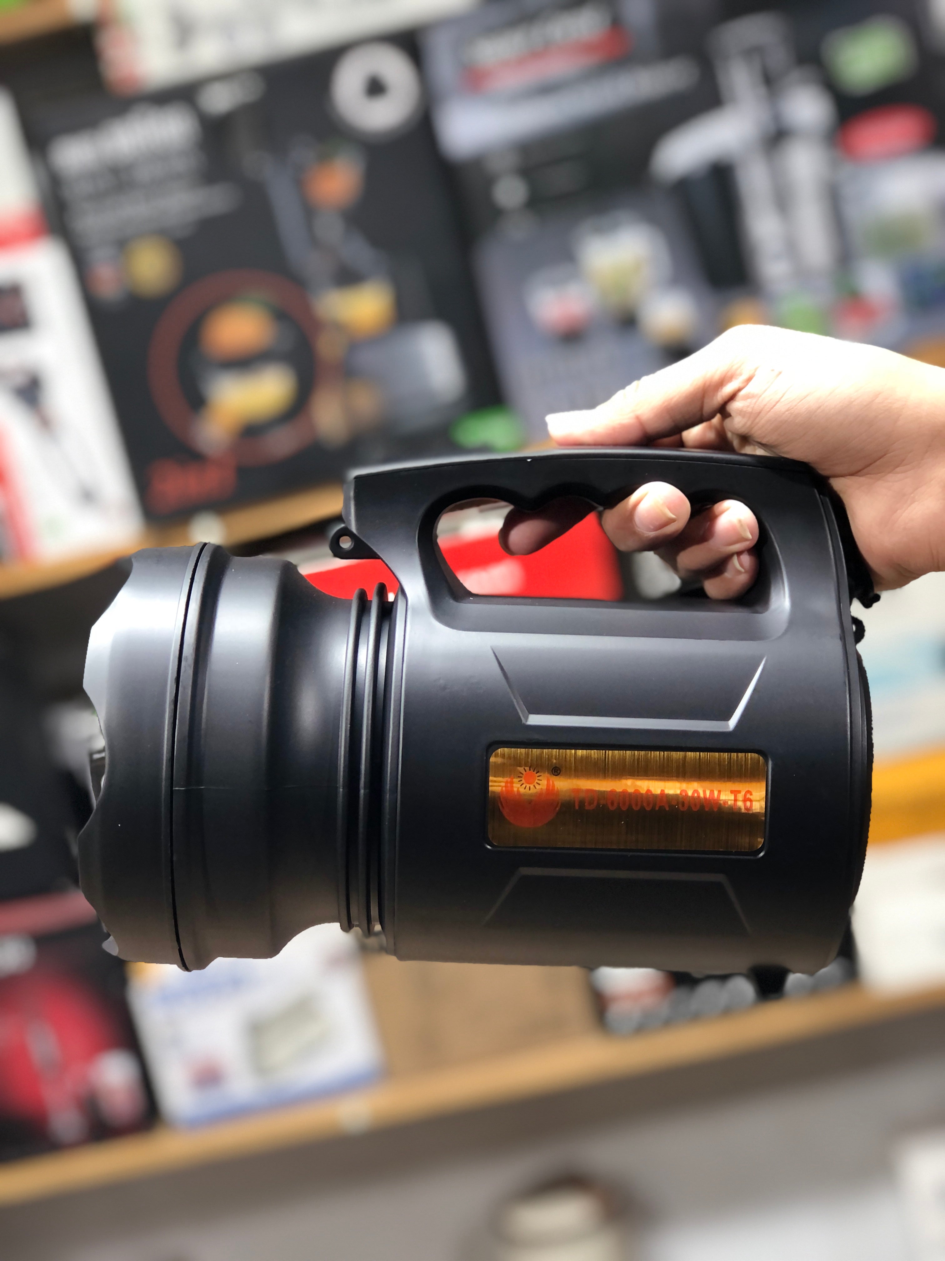Benbo Rechargeable Digital Search Light Torch BB-6000A