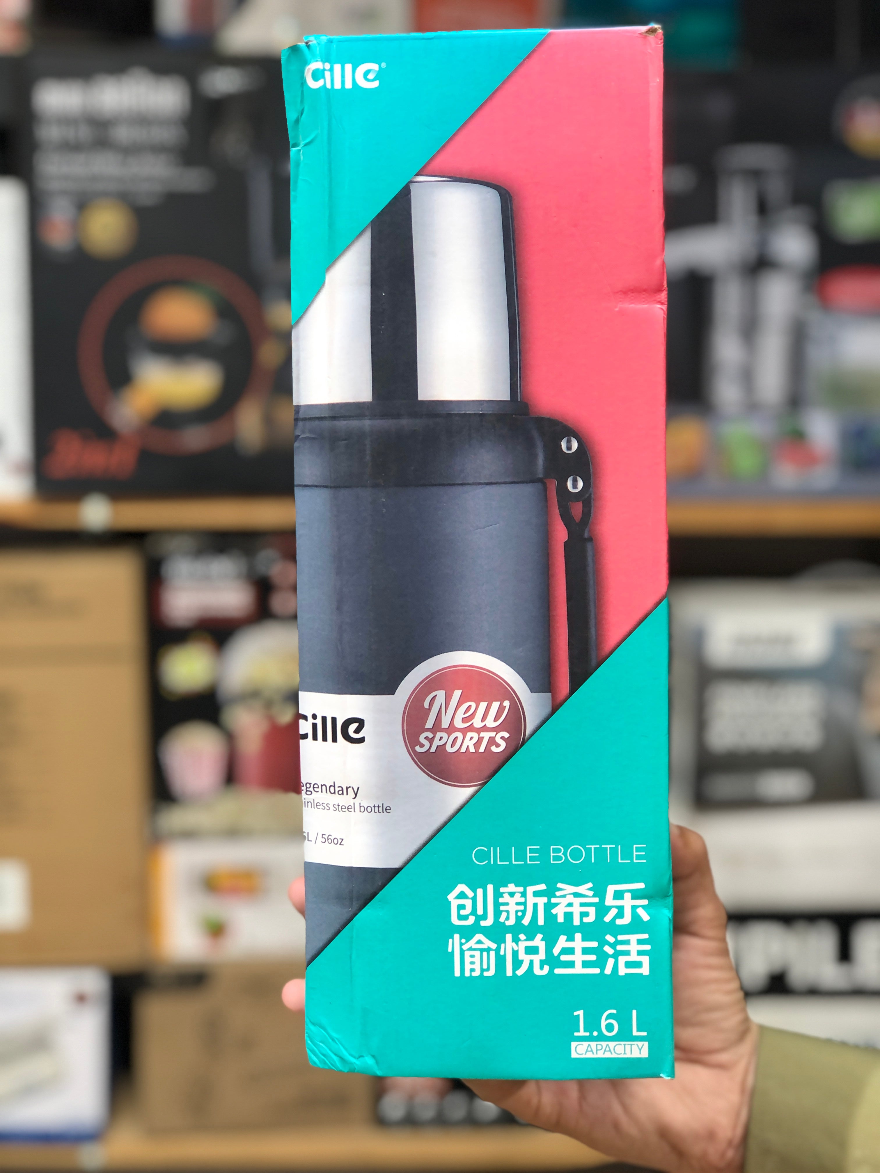 Cille Legendary Stainless Steel Water Bottle