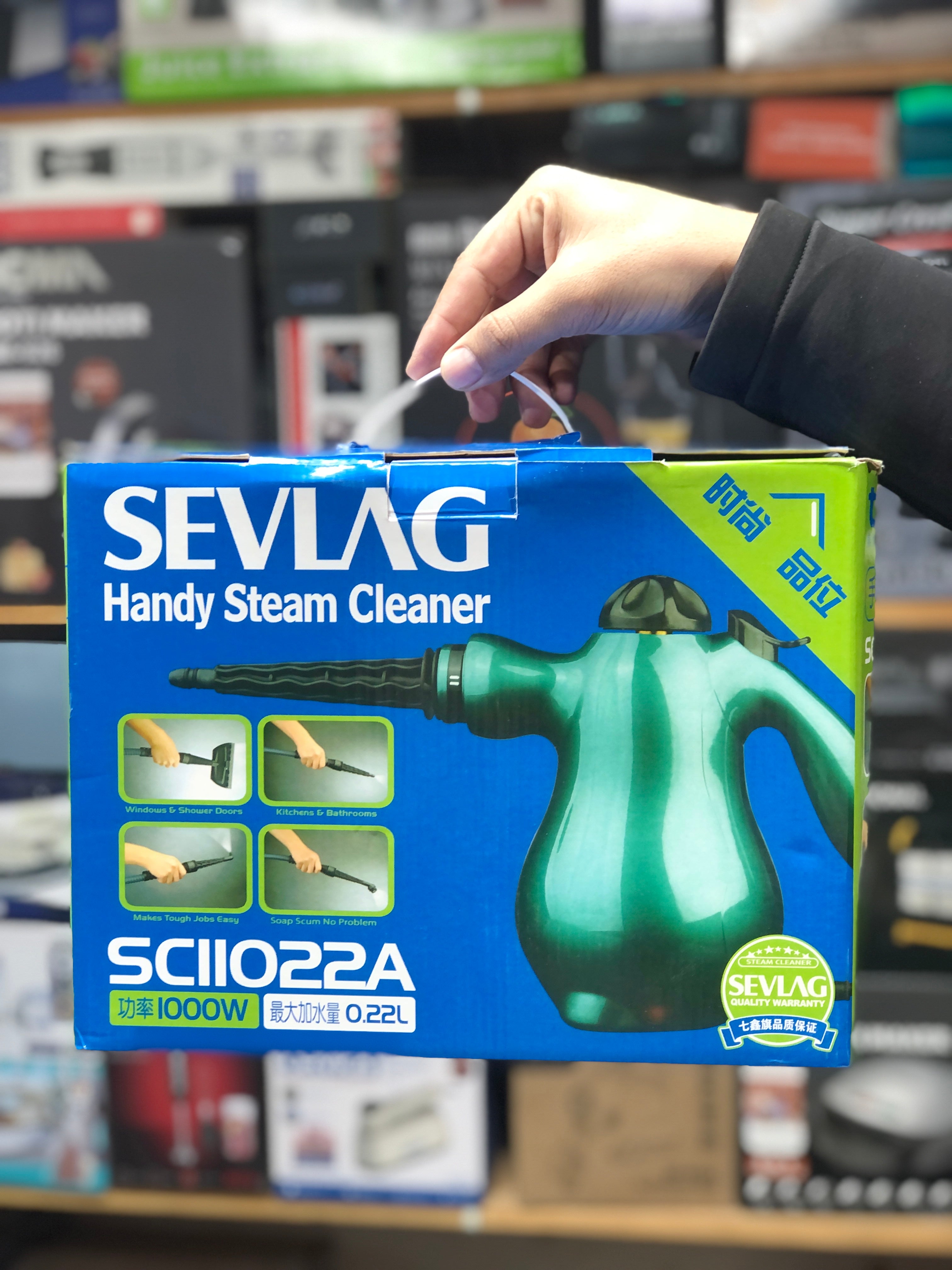 Handheld Steam Cleaner Machine with Multi Attachments – High Pressure Cleaning Steamer