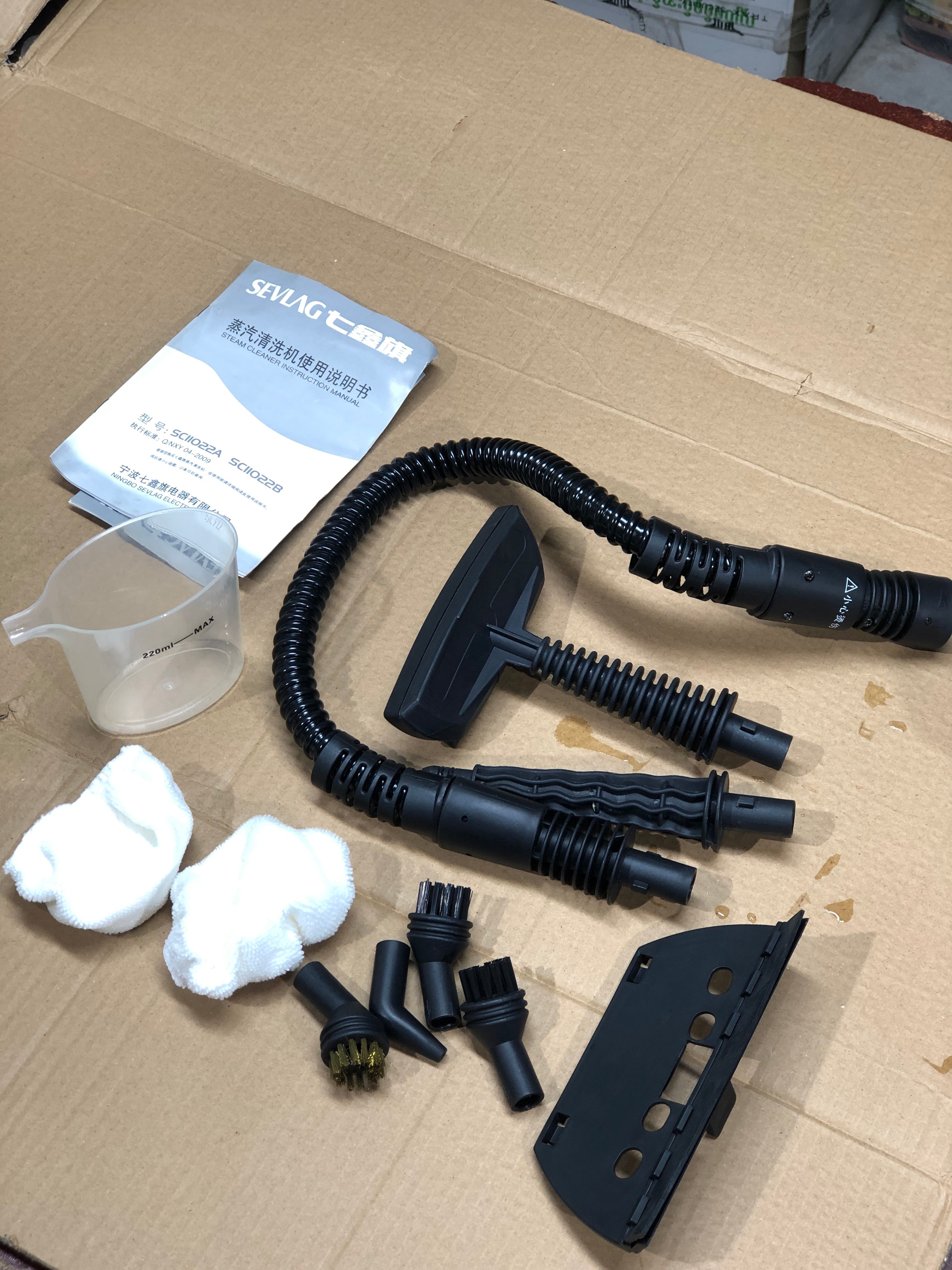 Handheld Steam Cleaner Machine with Multi Attachments – High Pressure Cleaning Steamer