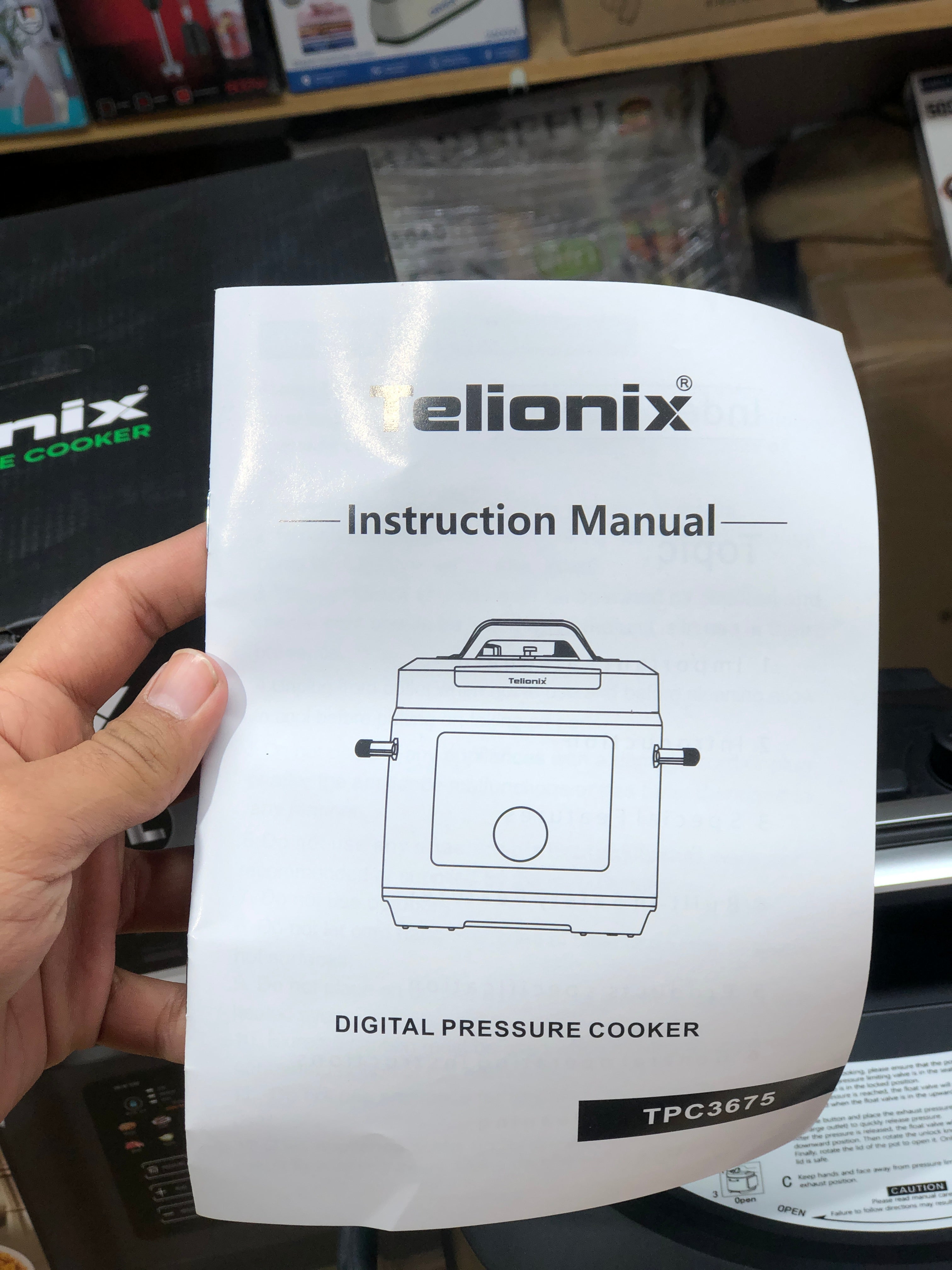 Telenix Digital Electric Pressure Cooker
