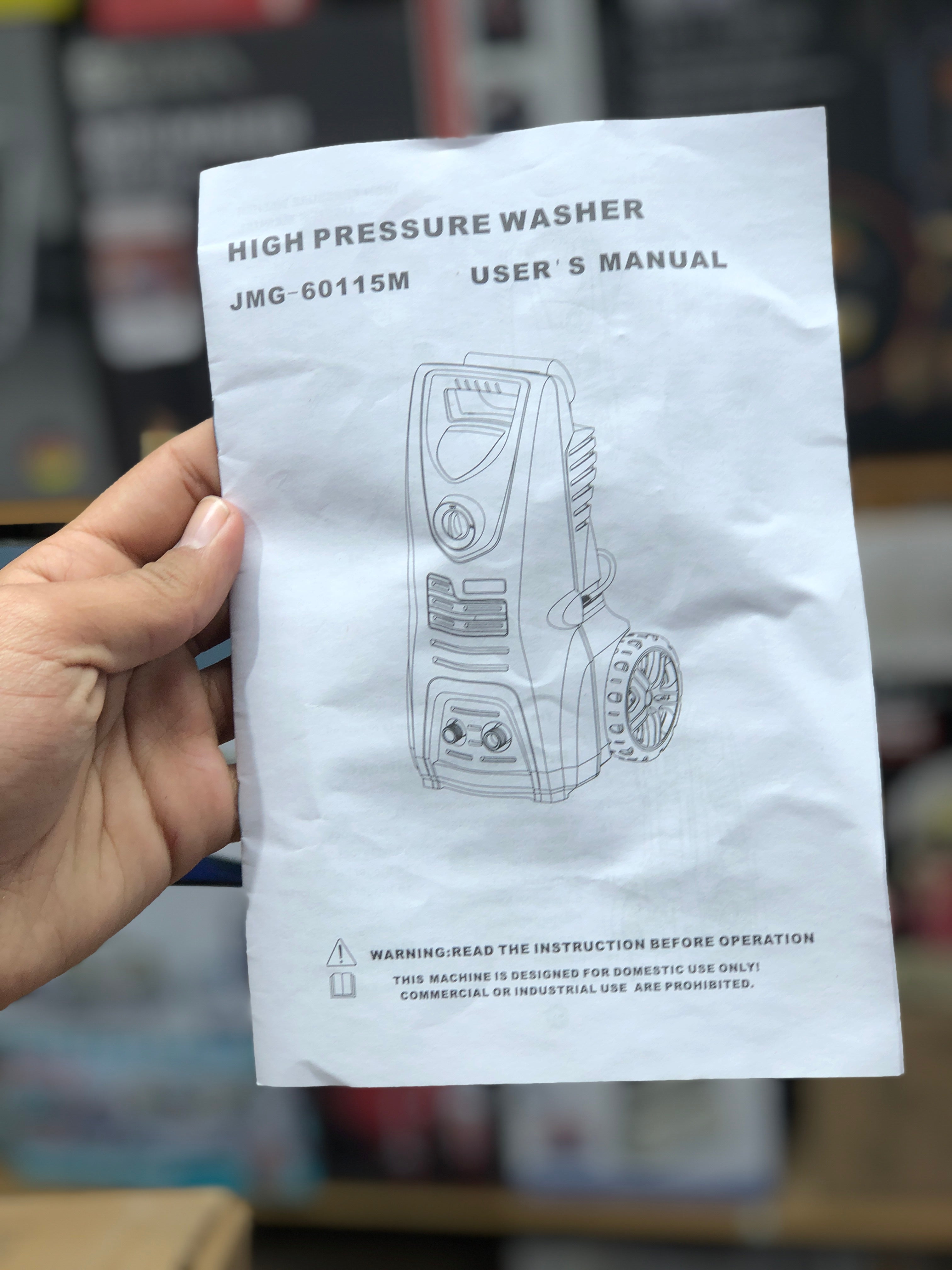 Lot Imported Electric High Pressure Washer