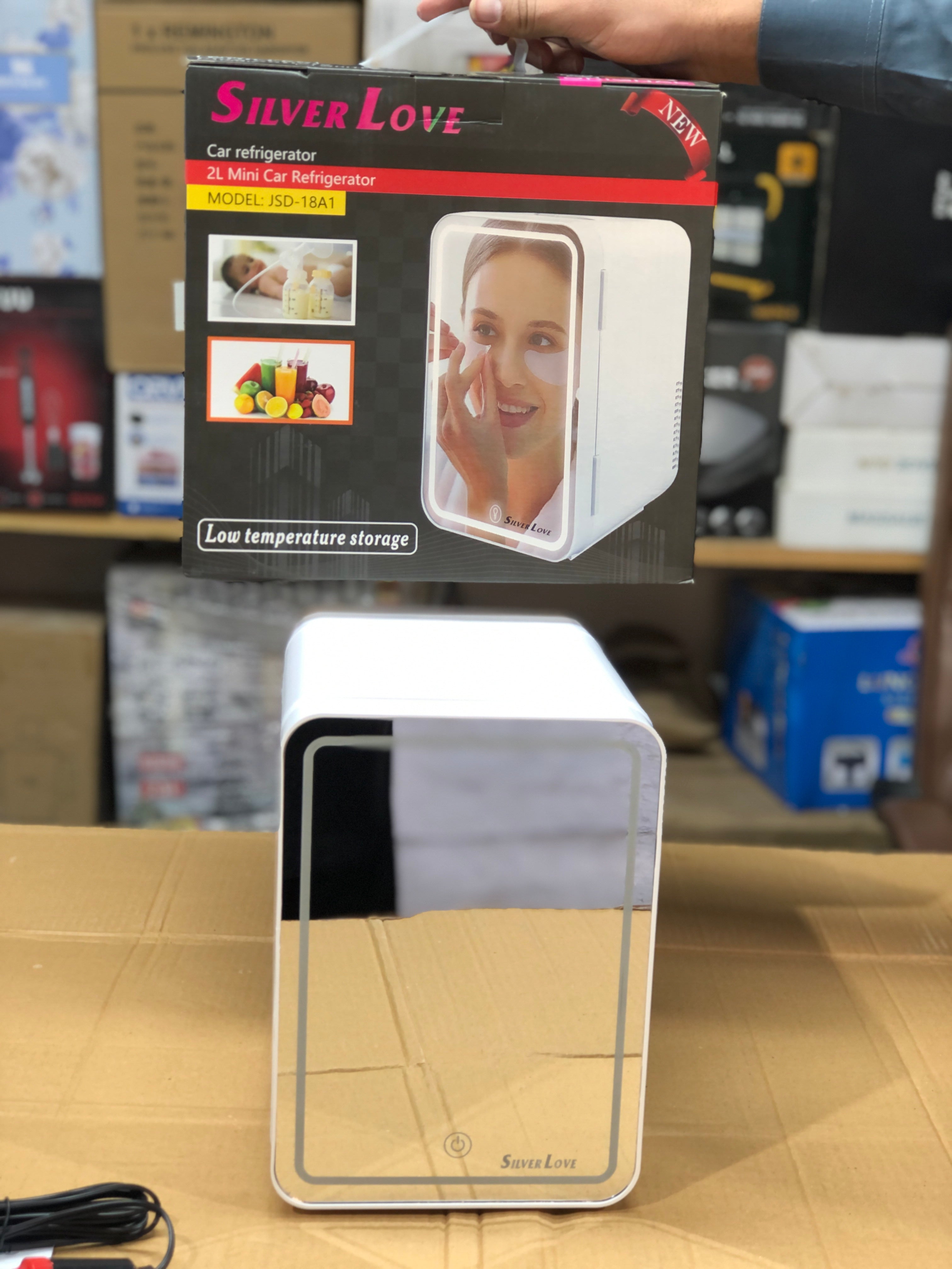 Silver Love 2L Mini Fridge