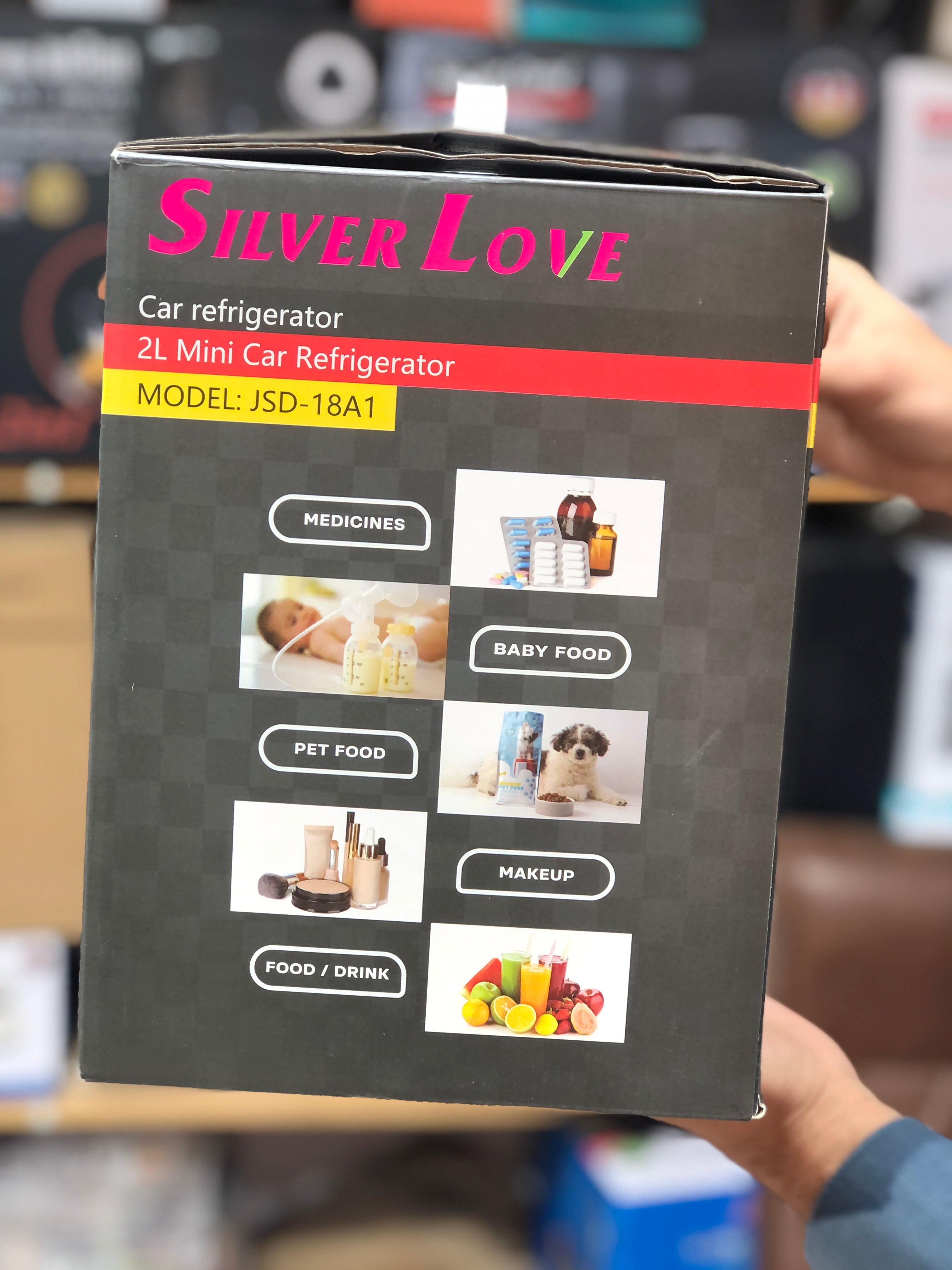 Silver Love 2L Mini Fridge