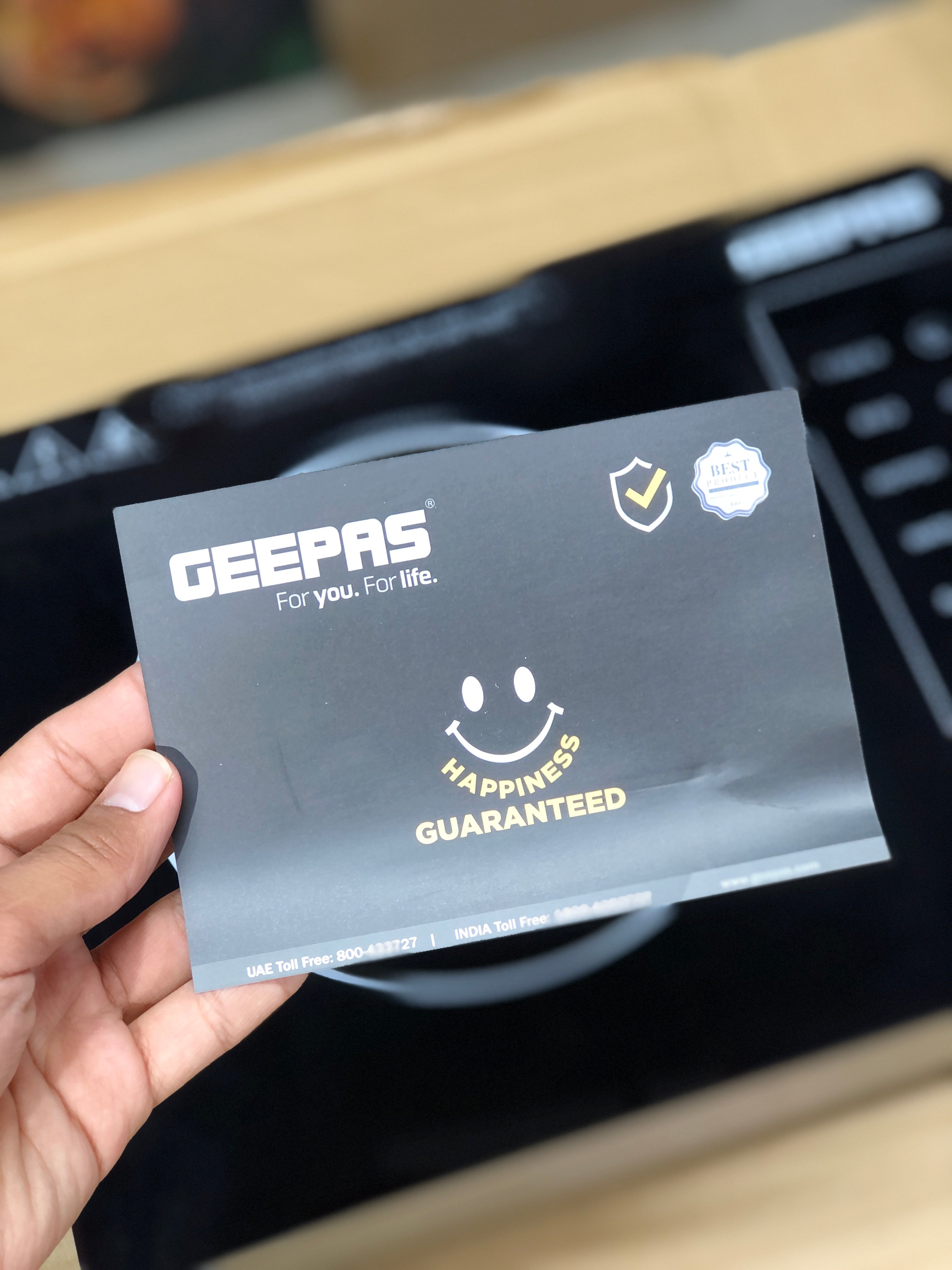 Geepas Digital Infrared Universal Hot Plate 6924