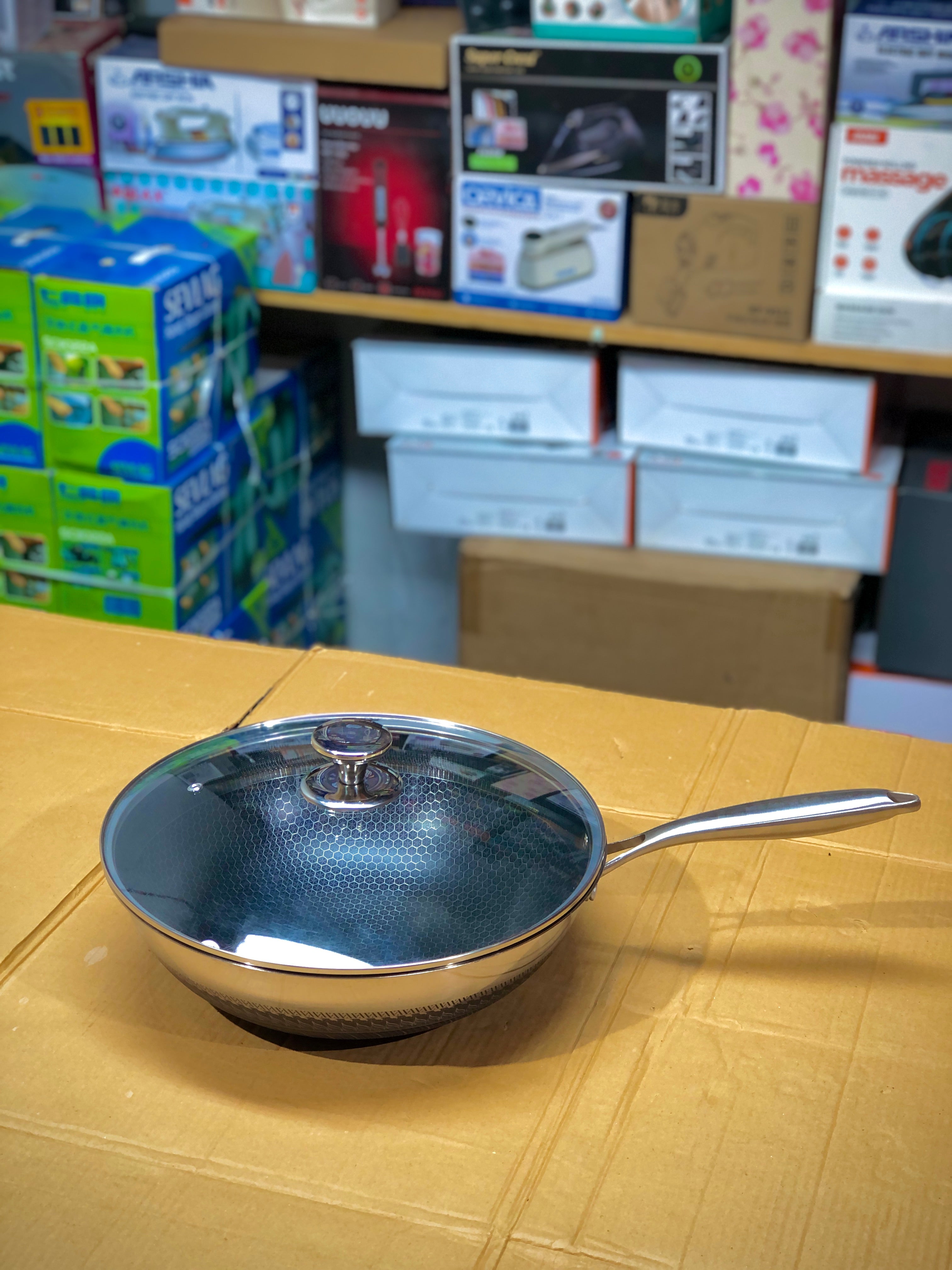 Imported Laser Coated Karai 32 & 34cm