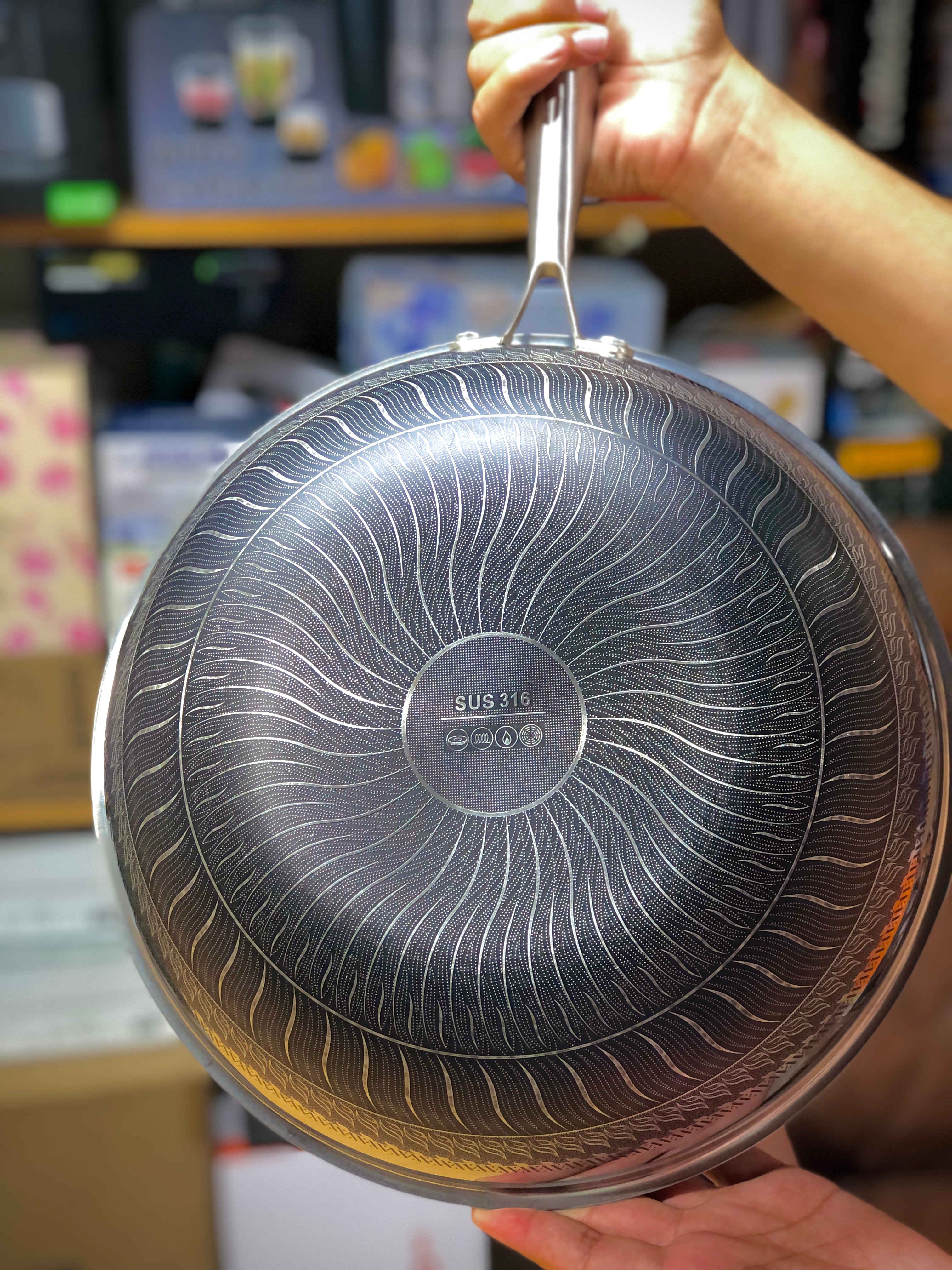 Imported Laser Coated Karai 32 & 34cm