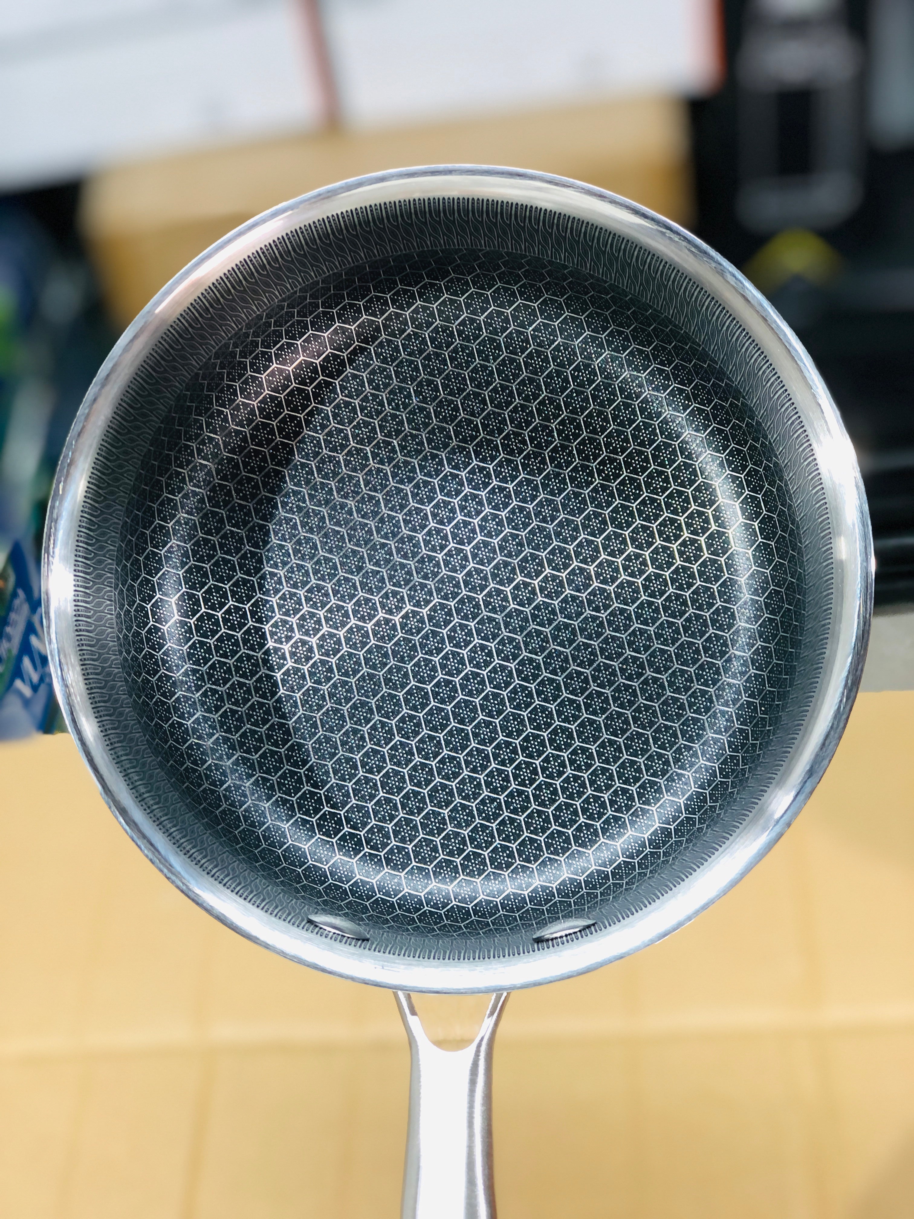 Laser Crafted Honeycomb Sauce Pan